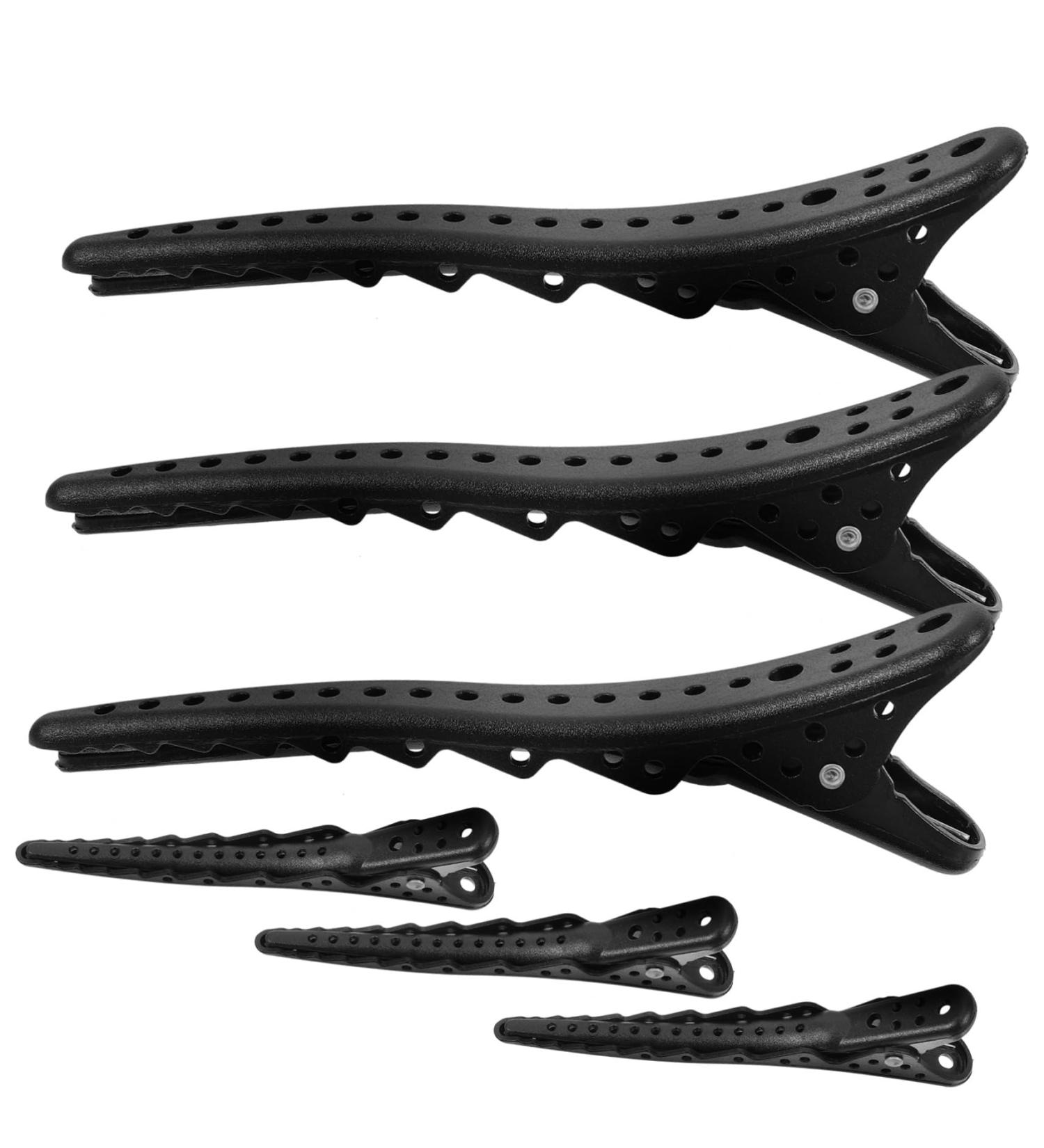 CANIGHT 6pcs Hair Styling Clips Hair Catch Clip Hair Clips for Barbers Barber Grips Hairdresser Clips Abs - Buy Online on GoSupps.com