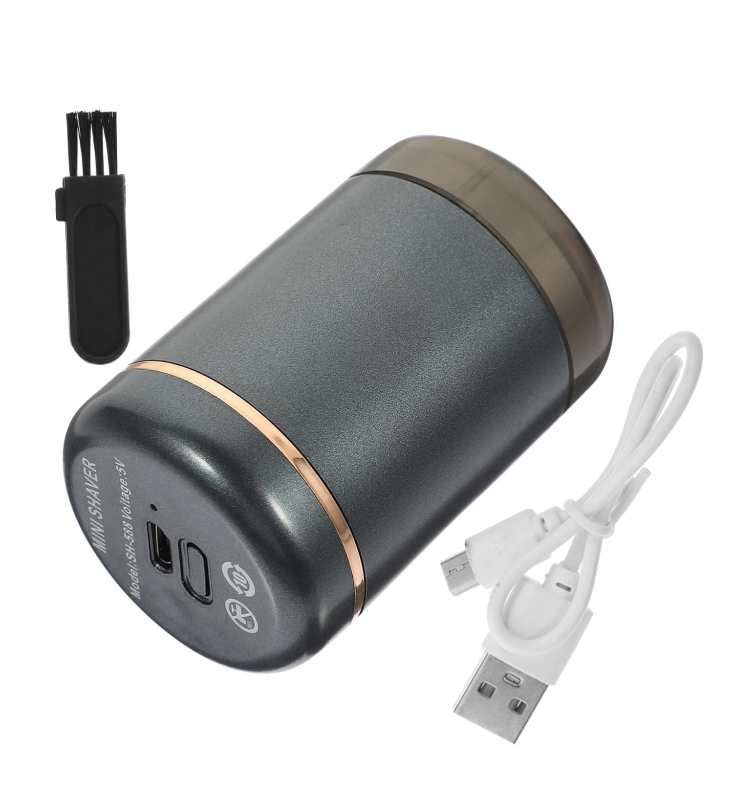 Buy Razor Wear-Resistant Electric Shaver: Compact Travel Beard Trimmer for Men - Premium Male Grooming Accessory - Buy Online on GoSupps.com