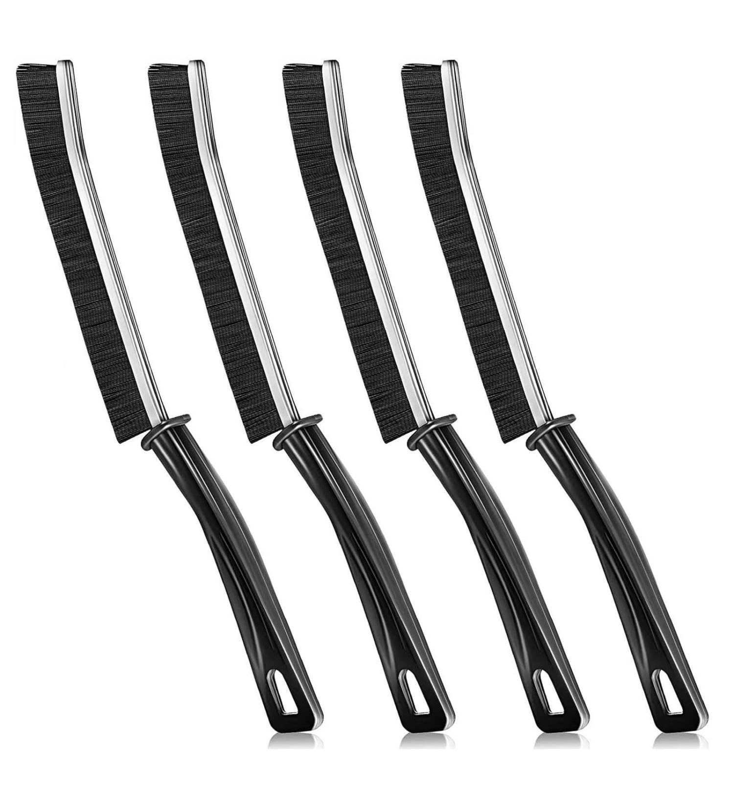 4-Piece Gap Cleaning Brush Set | Deep Cleaner for Bathrooms & Kitchen Tiles | Stiff Bristles for Hard-to-Reach Areas - Buy Online on GoSupps.com