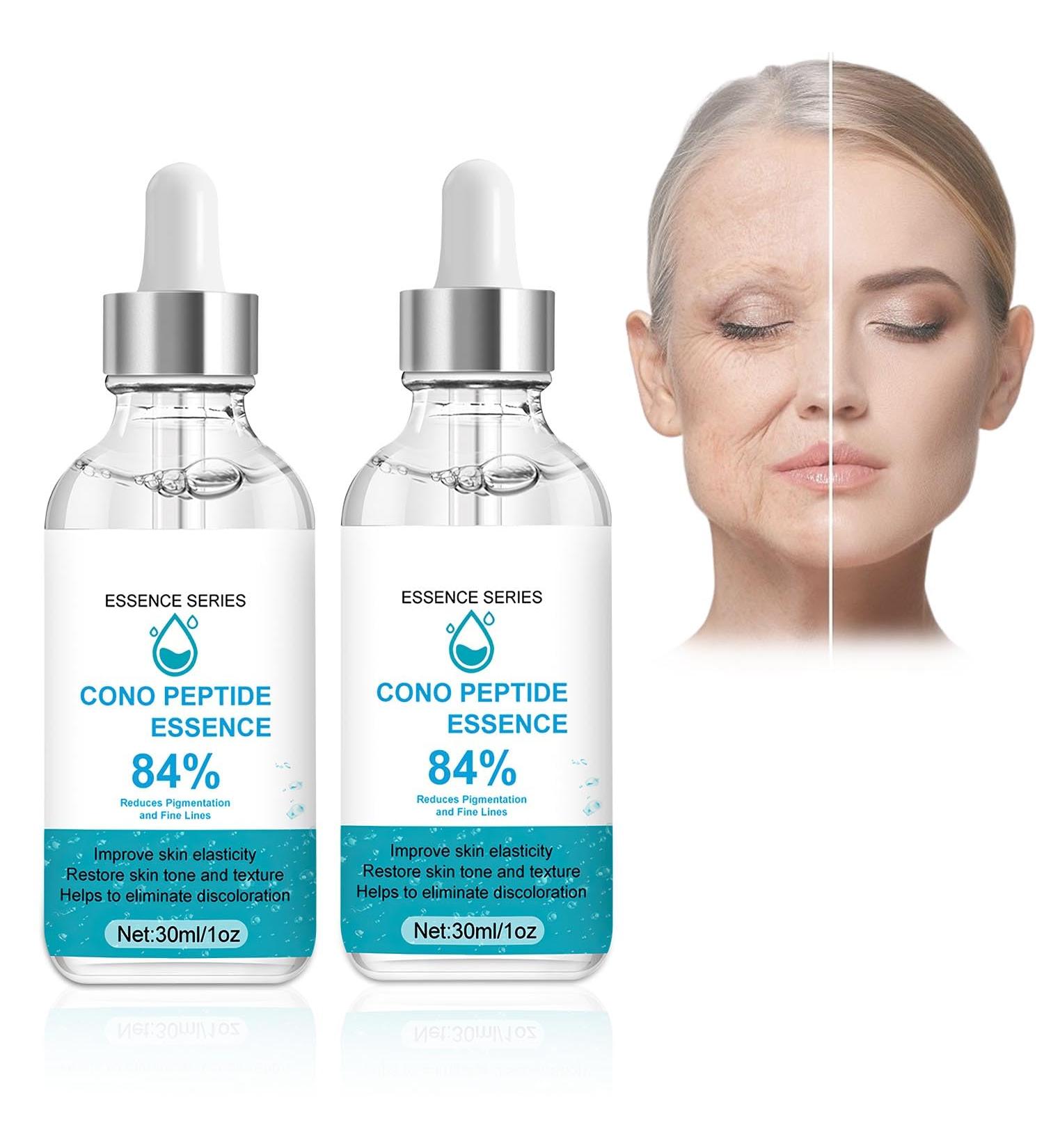 Cono Peptide Essence Anti-Aging Wrinkle Serum - Instant Lifting & Moisturizing Facial Serum (2 PC) | International Shipping Available - Buy Online on GoSupps.com