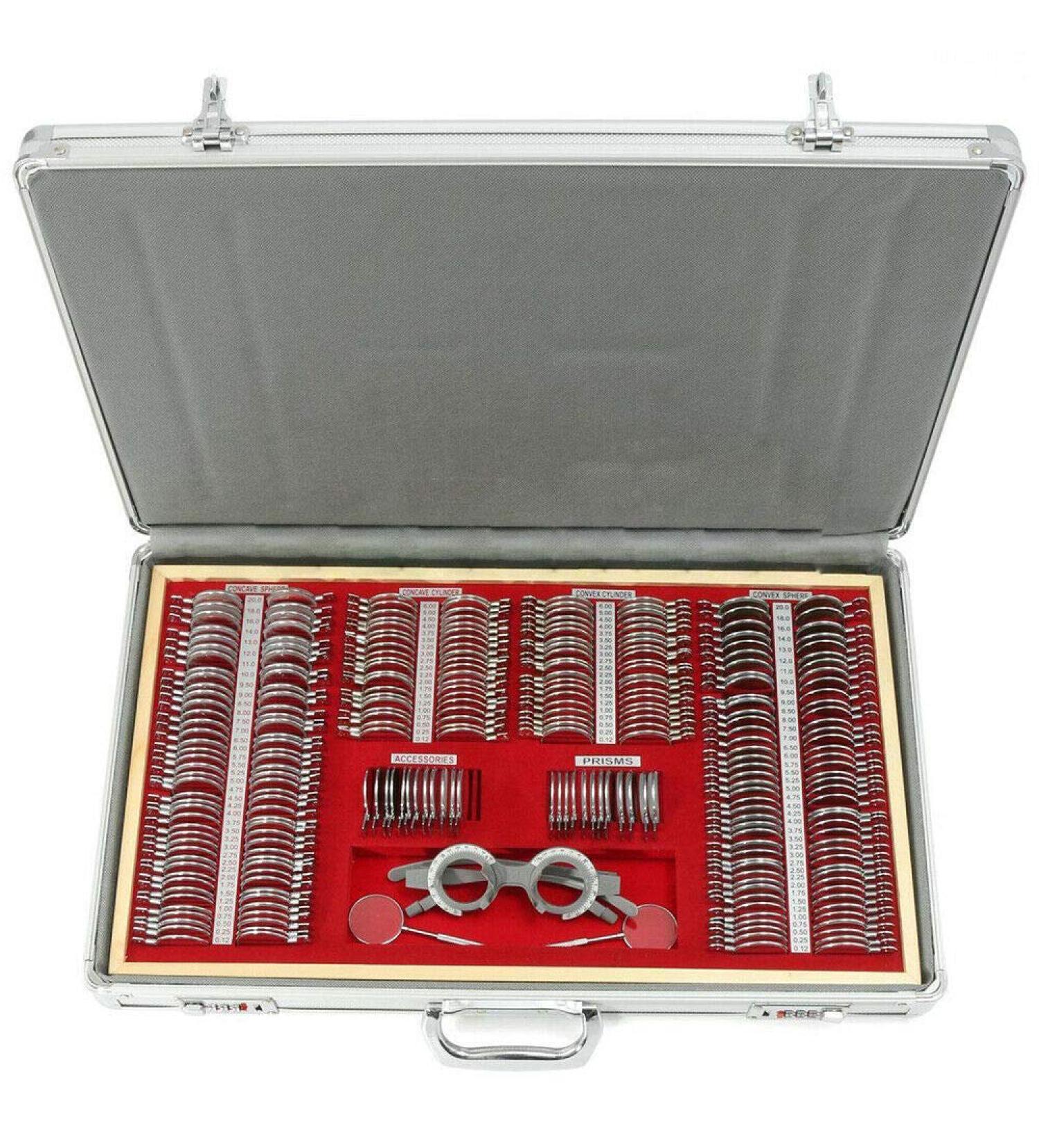 Shzicmy Optometry Lens Frame 266x | Metal Edges Aluminum Kit for Professionals | Best Optics Shop Solution - Buy Online on GoSupps.com