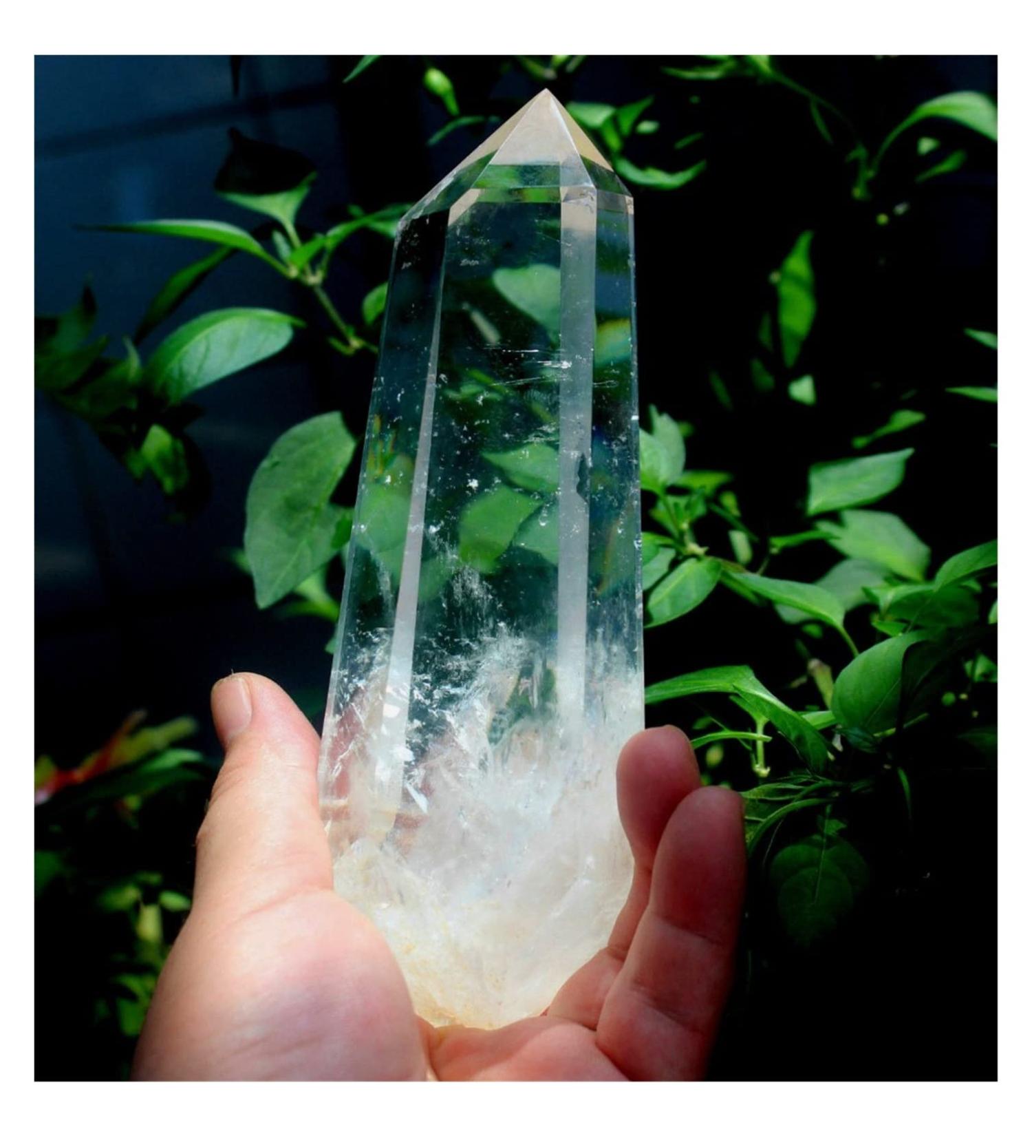 Quartz Natural Point Cluster Crystal Rough Large Clear Decoration ZJGIDTEM (Size : 300-400g) - Buy Online on GoSupps.com