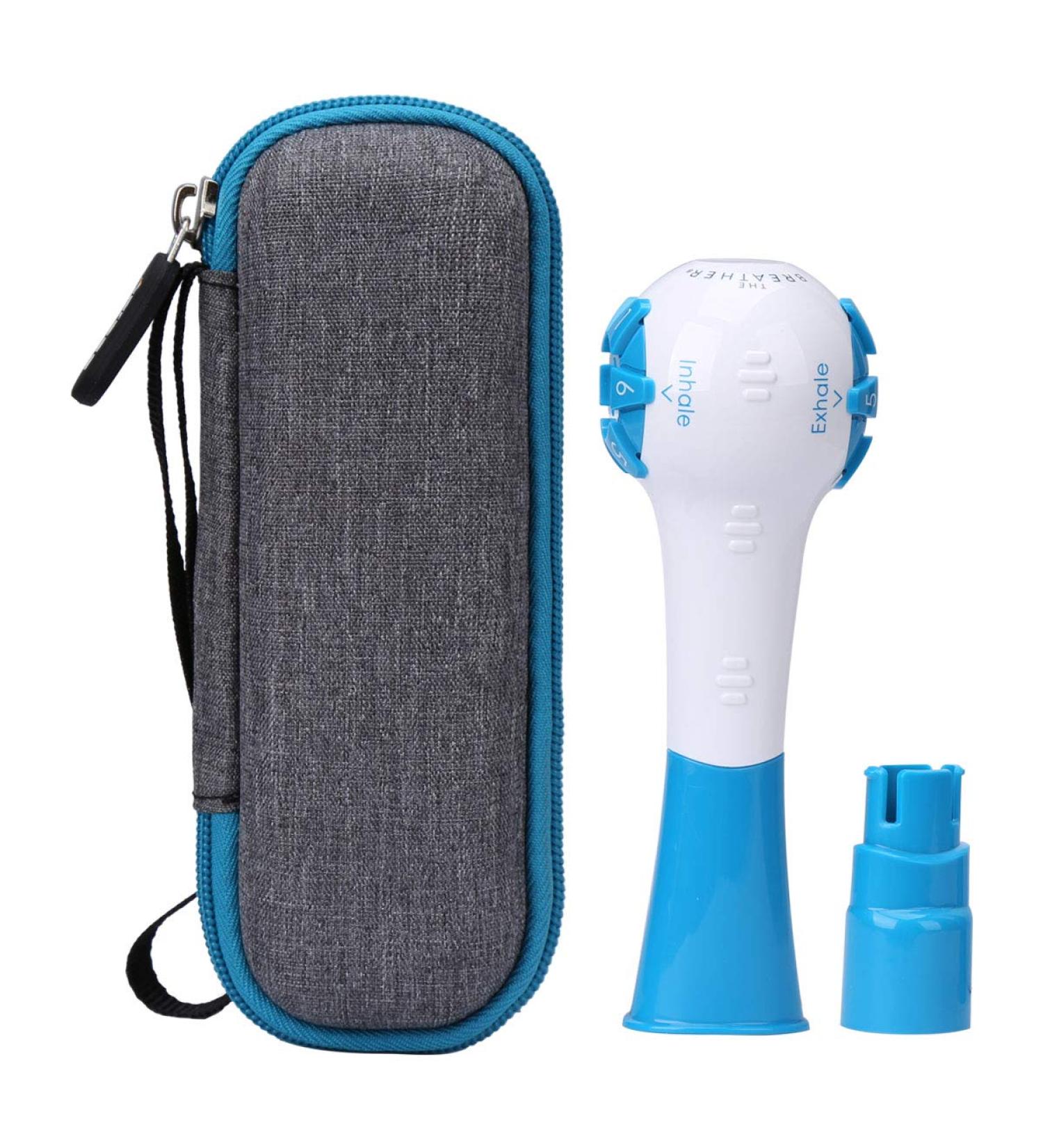 Aproca Hard Travel Case for Breather Respiratory Muscle Trainer - Gray - Buy Online on GoSupps.com