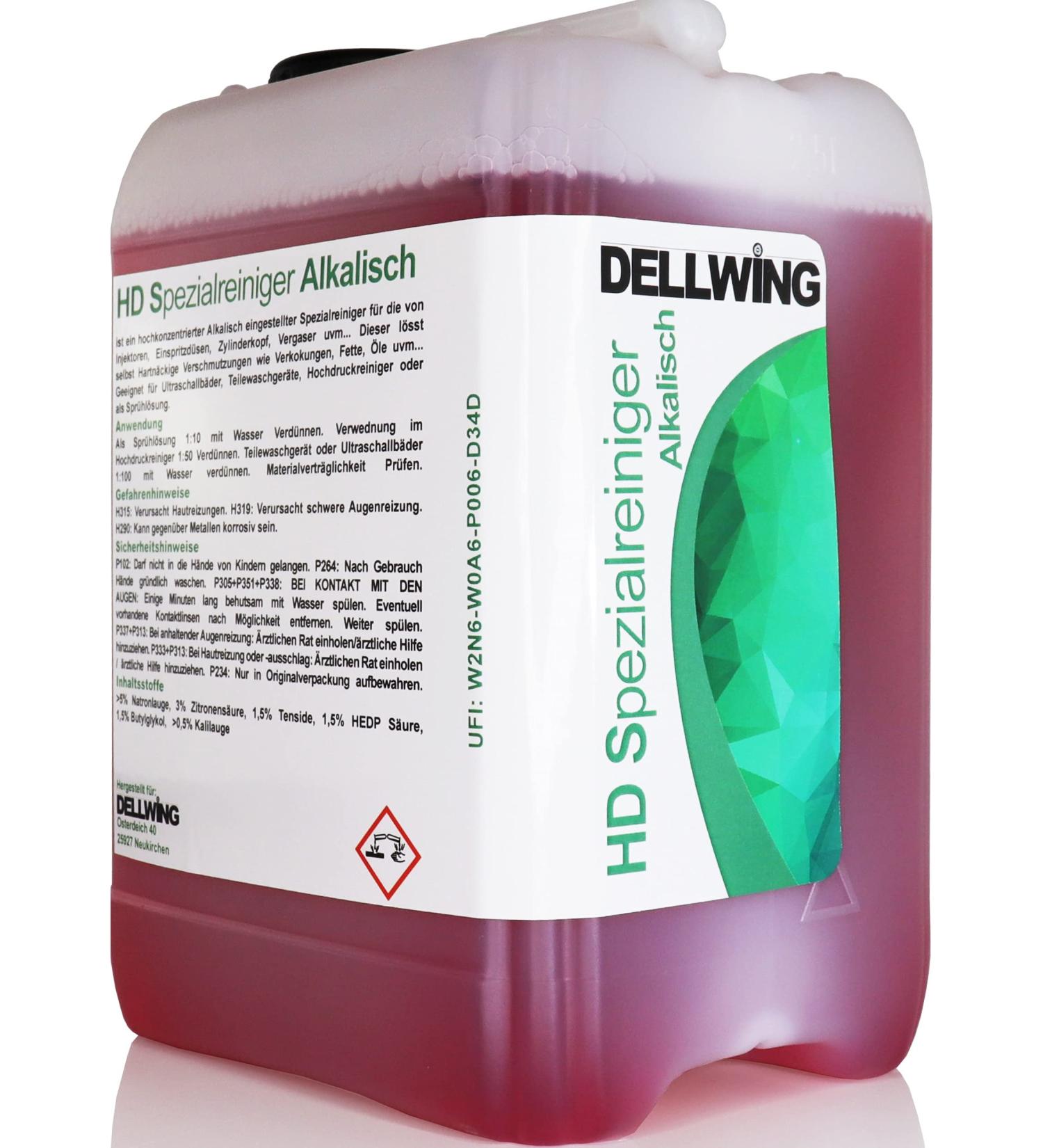 Dellwing HD Special 5L - Premium Ultrasound Cleaner for Car Parts Carburetors Injectors & More | International Shipping - Buy Online on GoSupps.com