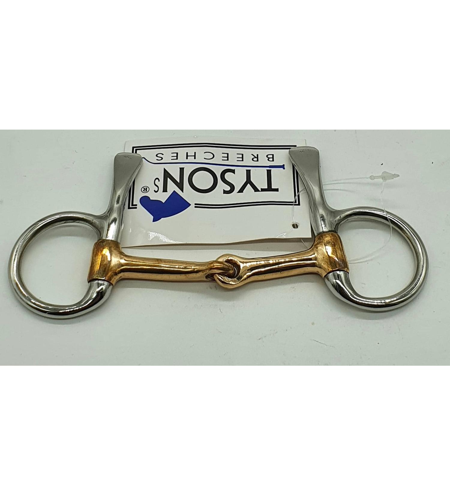 Buy Tysons Breeches Baiter Bit for Minishetty Copper Half Spoon Sizes 7.5 8.5 10.5 11.5 | International Shipping Available - Buy Online on GoSupps.com