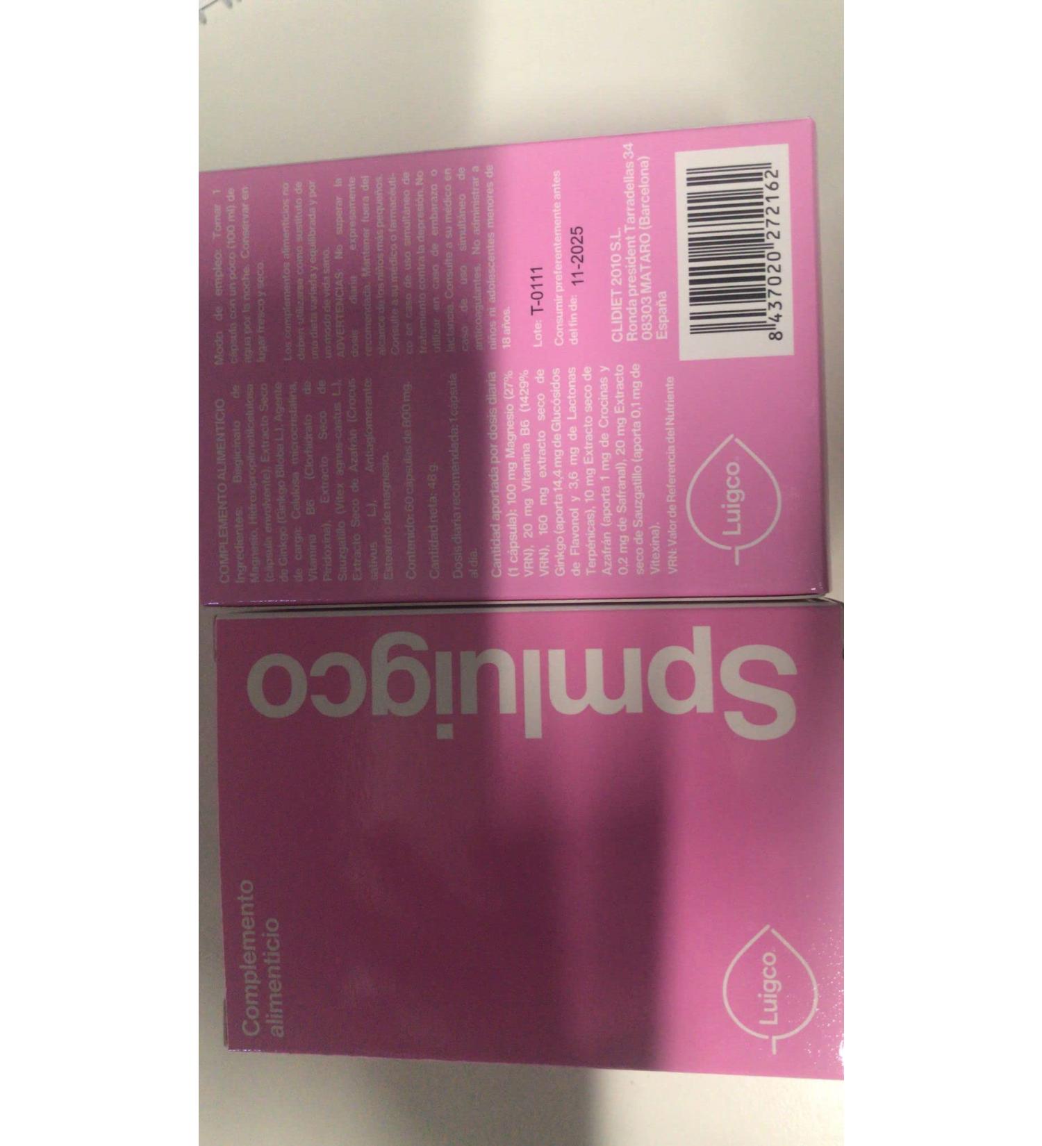 Luigco SPMLUIGCO 60 Capsules Nutritional Health Supplement