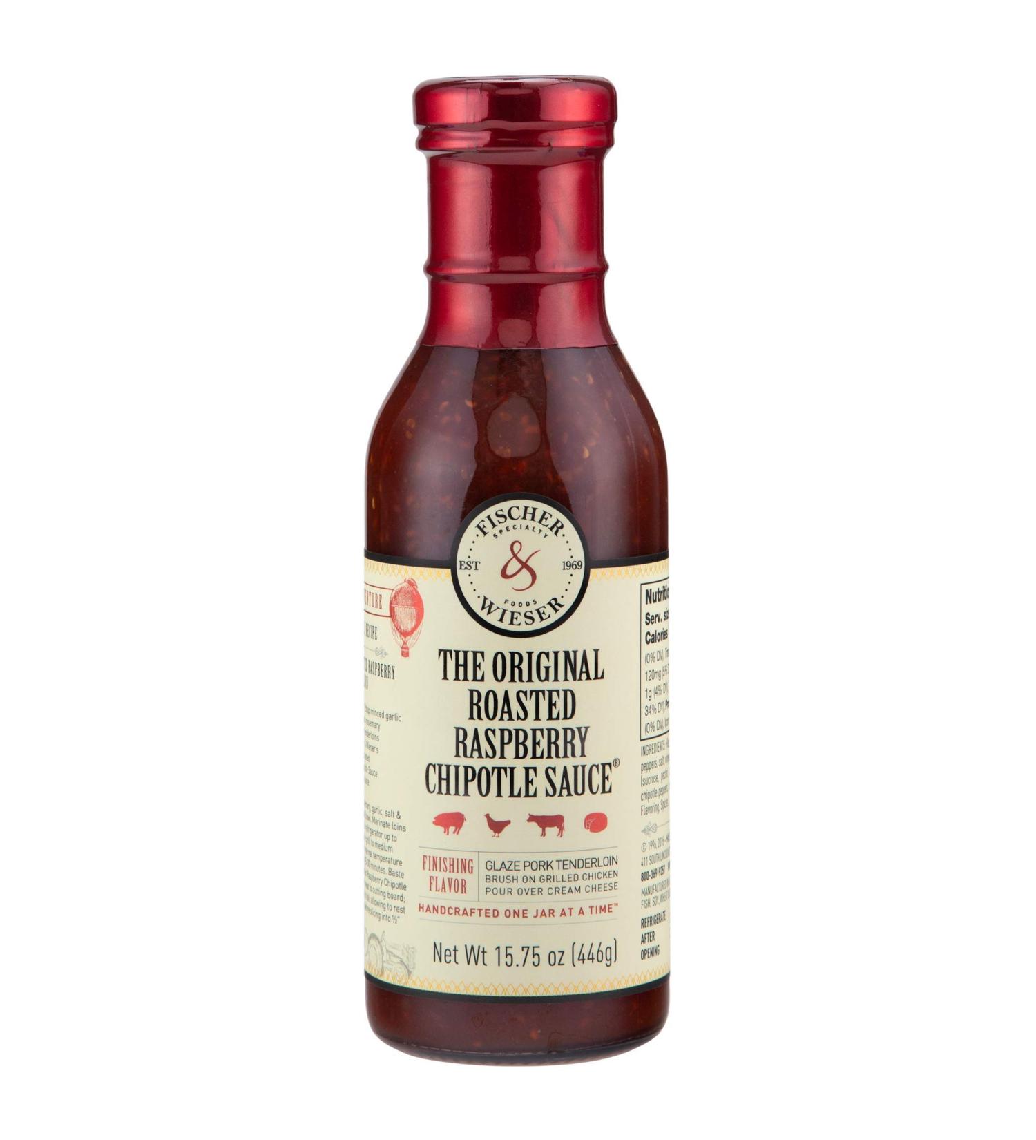 Fischer & Wieser The Original Roasted Raspberry Chipotle Sauce, 15.75 Oz., Pack Of 2 15.75 Fl Oz (Pack of 2)