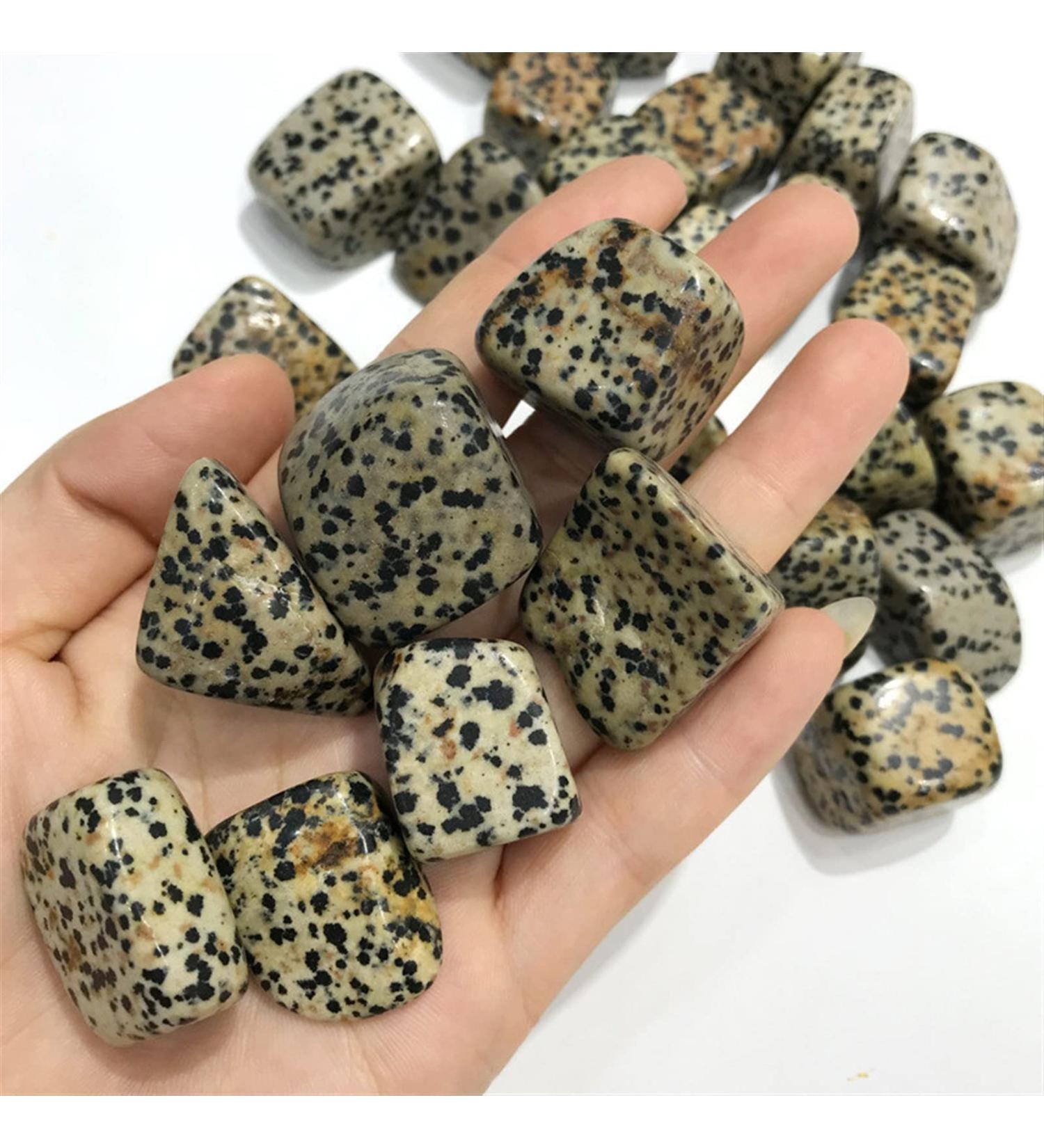 100g Natural Spots Leopard Grain Crystal Polished Stones Rock Specimen Natural Stones and Minerals ZJGIDTEM - Buy Online on GoSupps.com