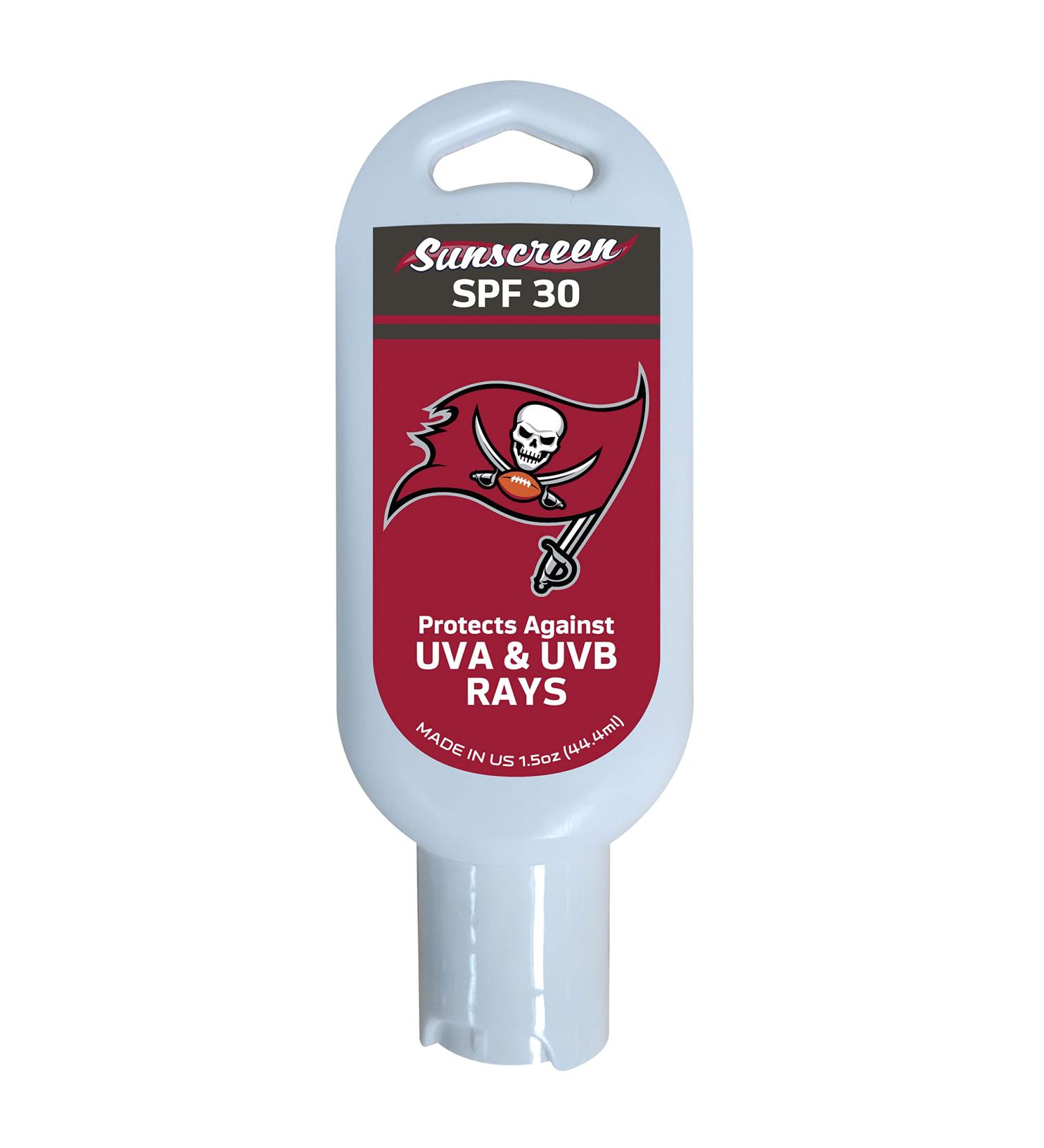FANMATS 34746 Tampa Bay Buccaneers 1.5oz SPF 30 Sunscreen