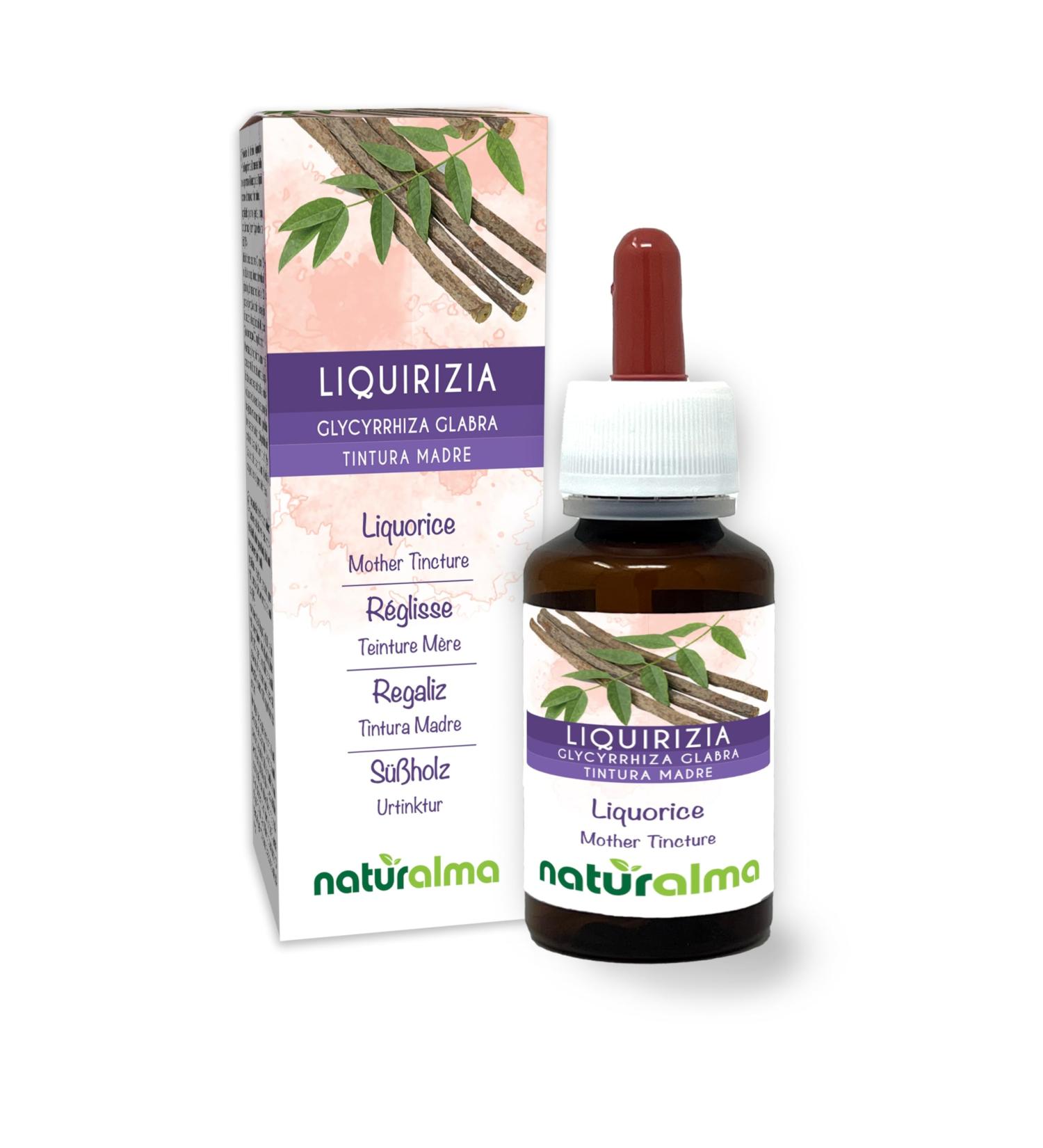 R glisse (Glycyrrhiza glabra) racines Teinture M re sans alcool Naturalma - Extrait liquide gouttes 60 ml - Compl ment alimentaire - V g talien ou v gan Sans alcool 60 ml (Lot de 1) - Buy Online on GoSupps.com