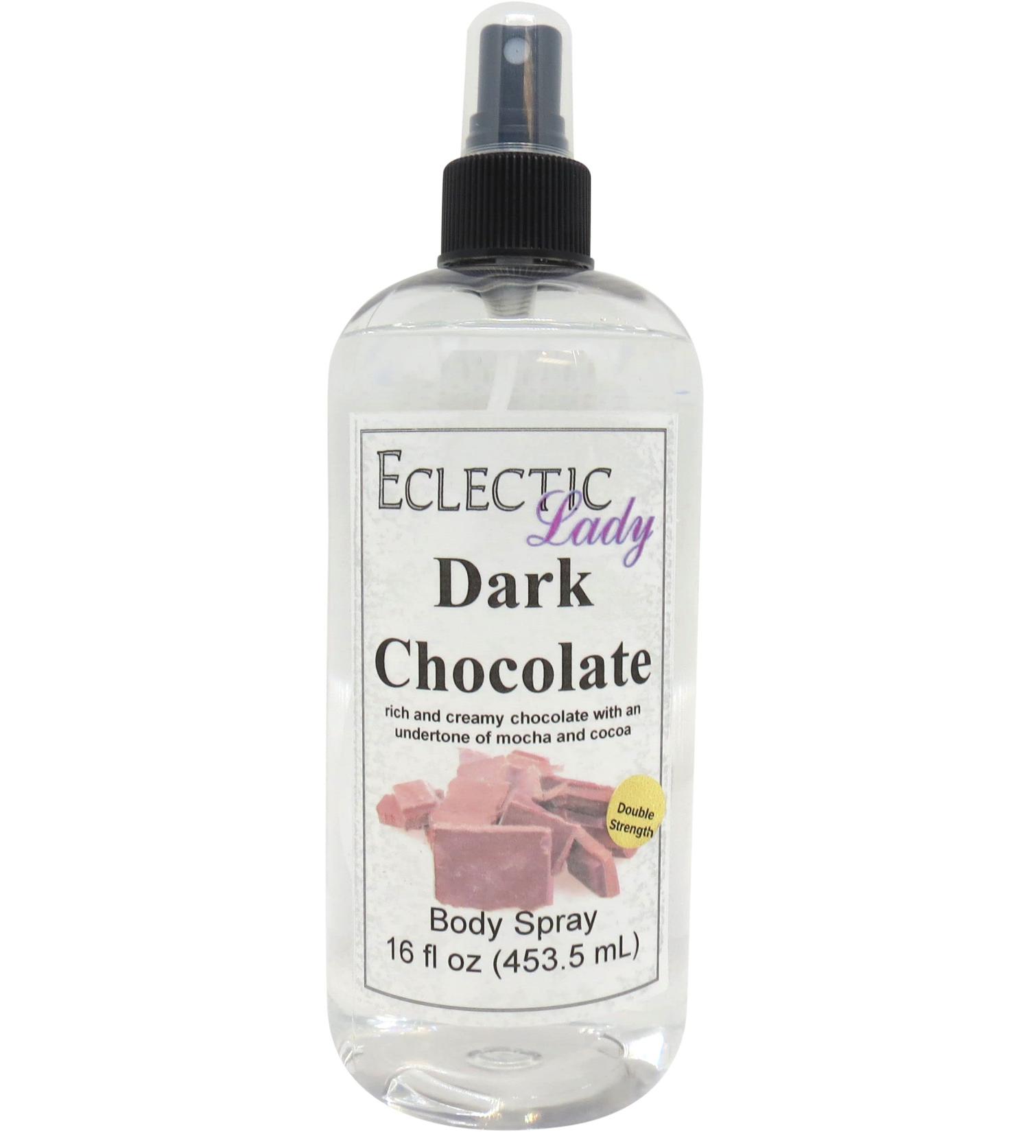 Dark Chocolate Body Spray (Double Strength) 16 ounces Body Mist for Women with Clean Light & Gentle Fragrance Long Lasting Perfume with Comforting Scent for Men & Women Cologne with Soft Subtle 16 Fl Oz (Pack of 1) - Buy Online on GoSupps.com