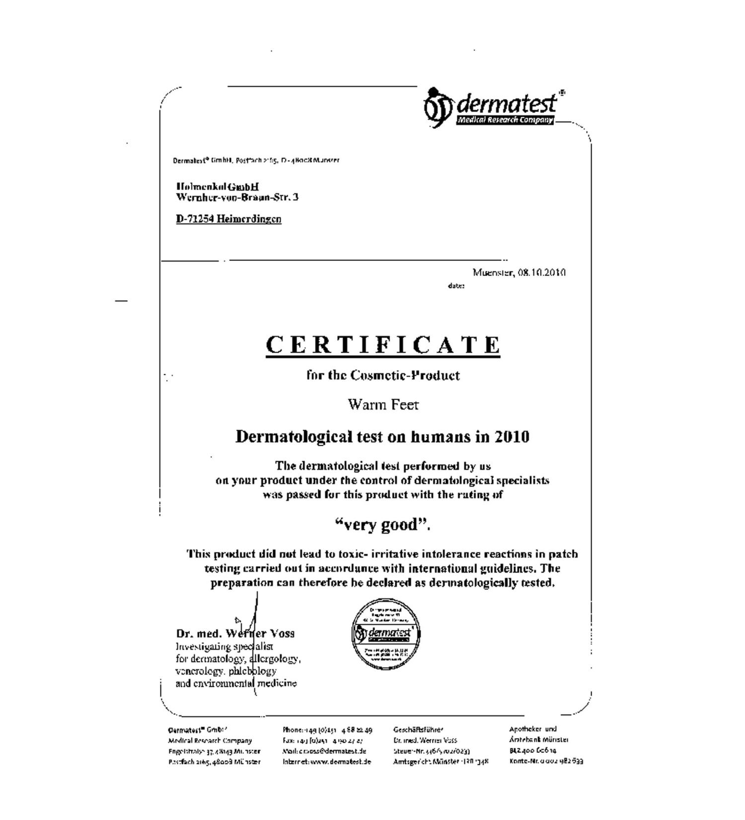 Holmenkol Foot Care Cream - Warm Feet FA003921171 | Buy Online for International Shipping - Buy Online on GoSupps.com