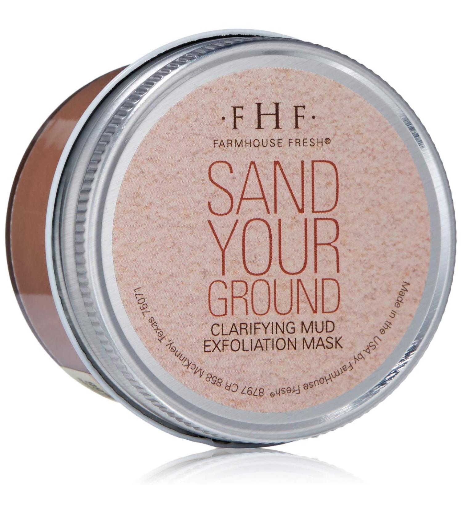 FarmHouse Fresh Sand Your Ground Clarifying Mud Exfoliation Mask 3.2 Fl Oz - Buy Online on GoSupps.com