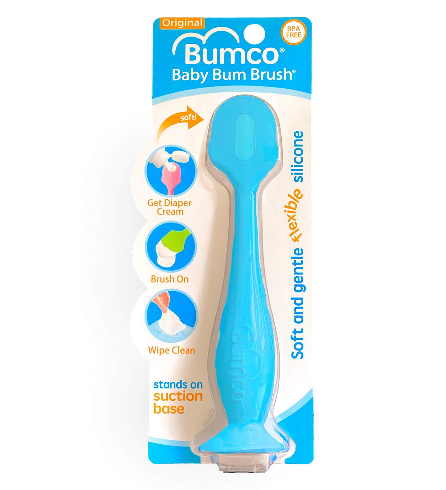 Baby Bum Brush - Original Diaper Rash Cream Applicator | Soft Silicone  Gift Idea [Blue] - Buy Online on GoSupps.com