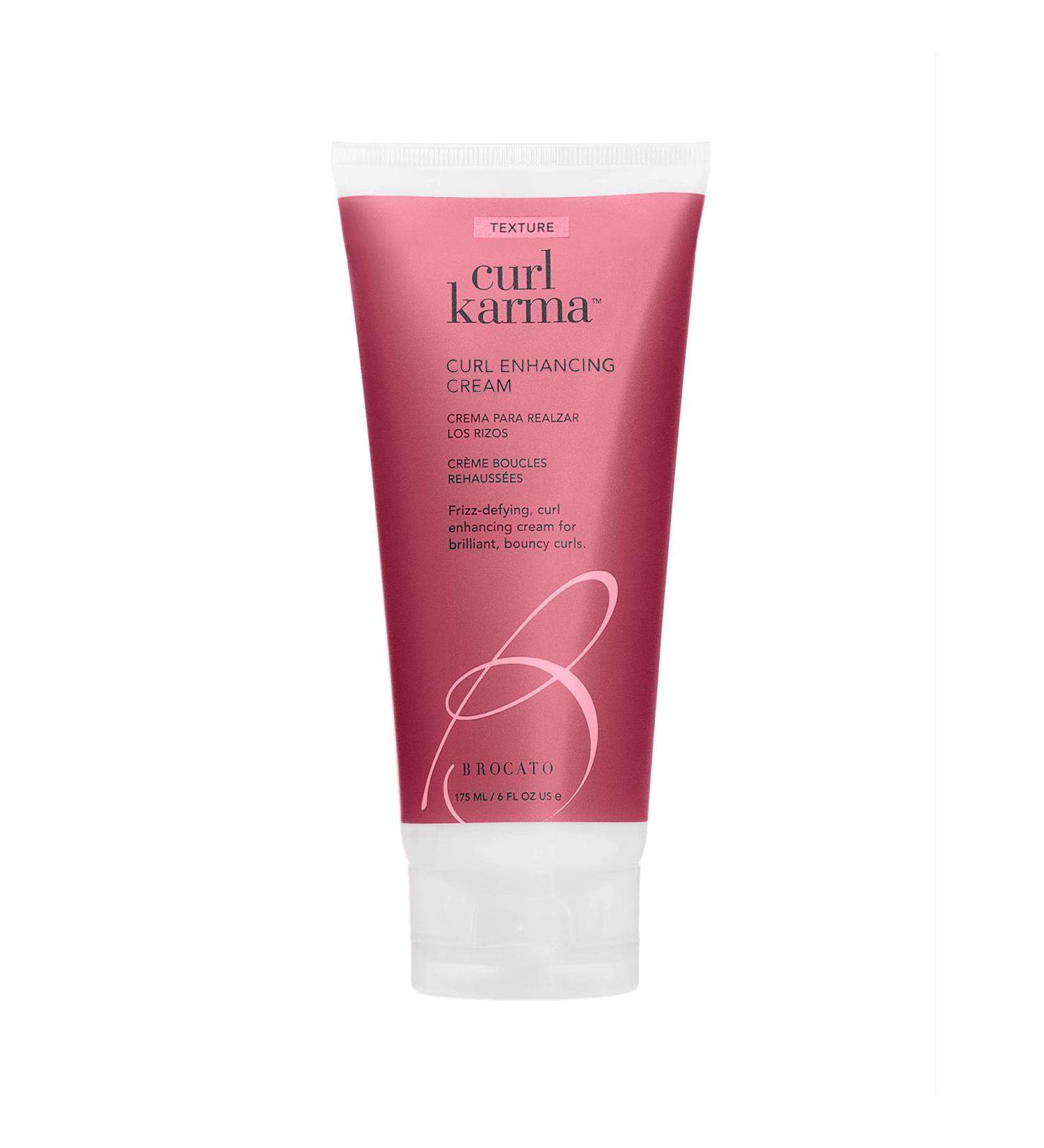 Brocato Curl Karma Curl Enhancing Cream 6 Fl Oz - Defining & Moisturizing | Fights Frizz, Adds Bounce & Shape for All Day Control - Buy Online on GoSupps.com