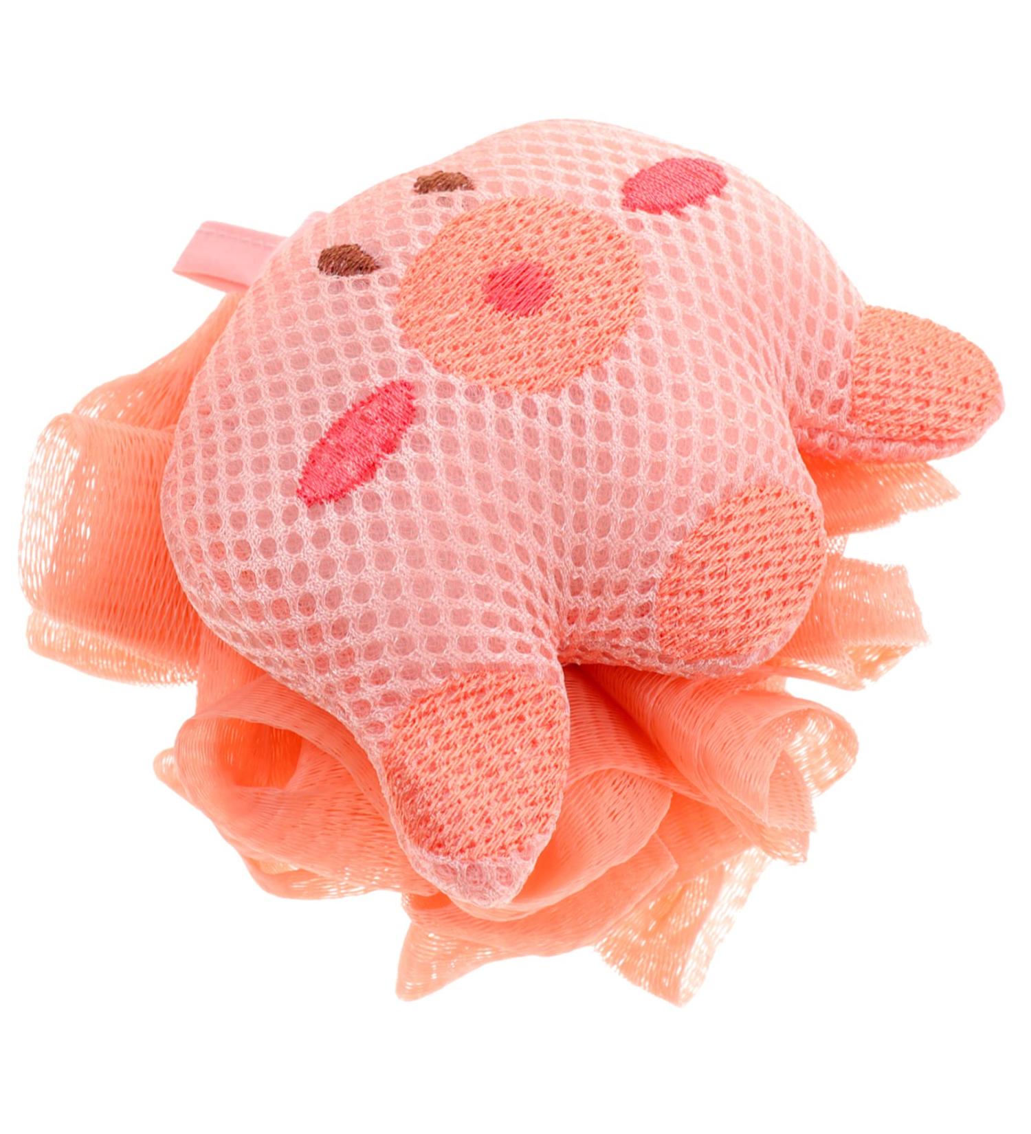 POPETPOP Cartoon Bath Ball Bath Sponges Bathing Flat Body Scrubber Sticks to Wall Shower Pouf Bath Loofah Shower Puff Shower Loofah Body Sponges Shower Baby Large Cleaning Supplies - Buy Online on GoSupps.com