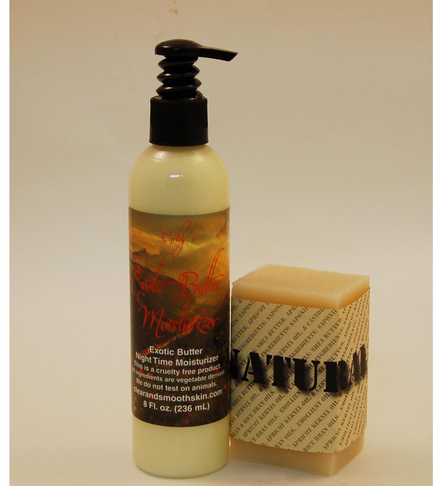 Carley's Exotic Butter Moisturizer for Dry to Normal Skin.