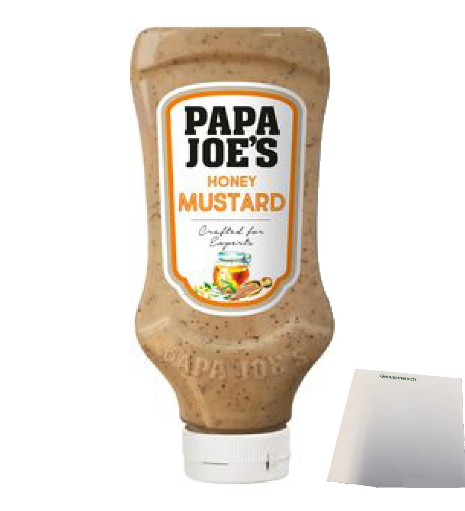 Papa Joes Honey Mustard Sauce (300ml bottle) + usy block