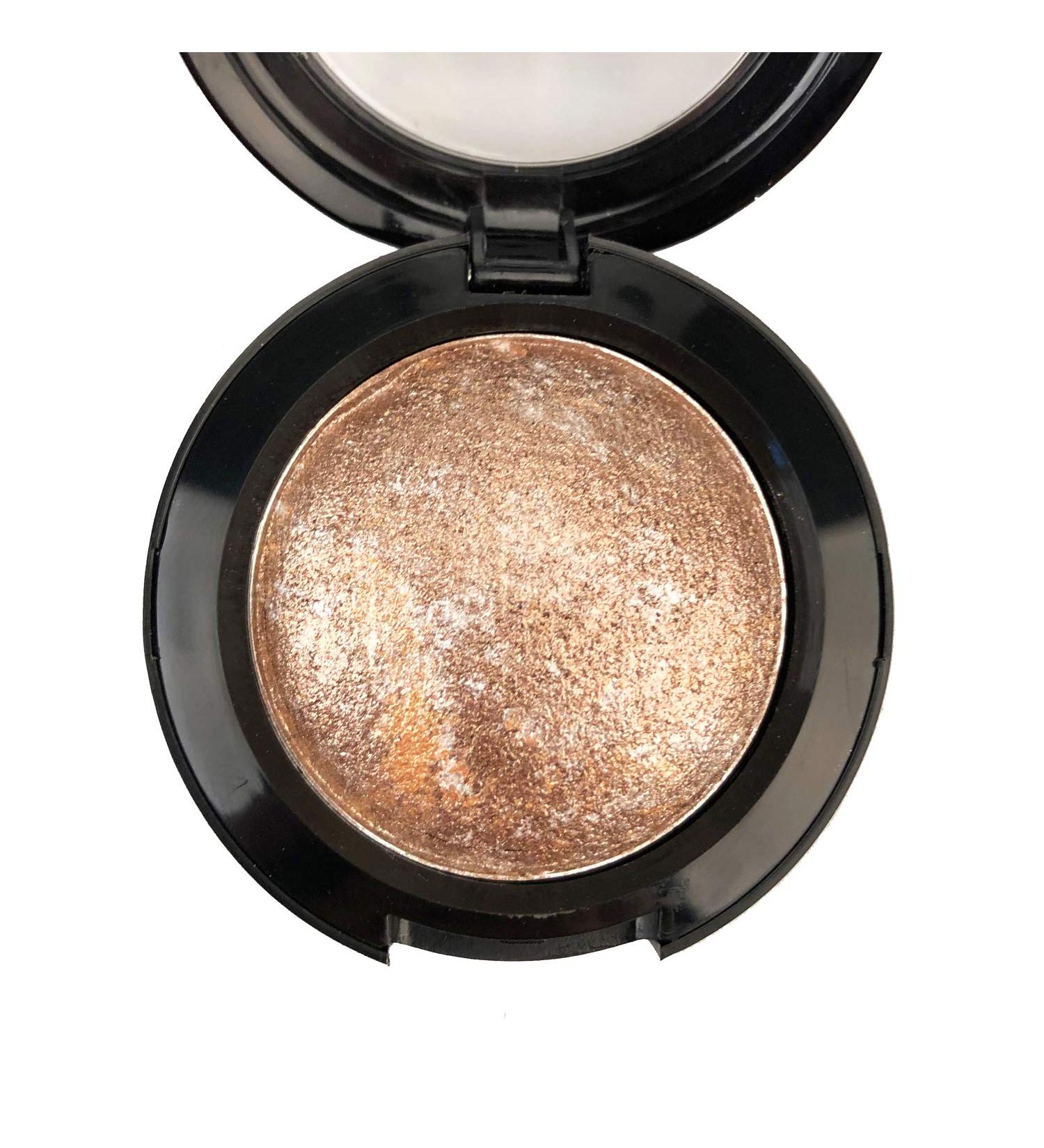 Mallofusa Single Color Baked Eye Shadow Palette in Glitter Powder Brown - CES3812 - Buy Online on GoSupps.com