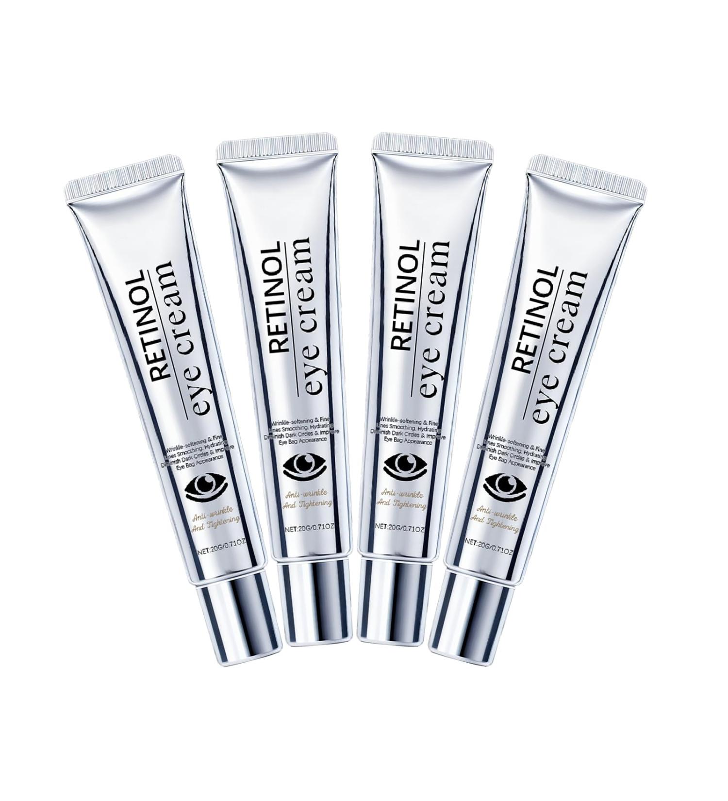  Hengxuan Retinol Eye Cream For Dark Circles And Puffiness - Gentle Anti-Aging Eye Treatment With Moisturizing Firming And Brightening Serum For Wrinkles Lines And Goose Feet (4) - Buy Online on GoSupps.com
