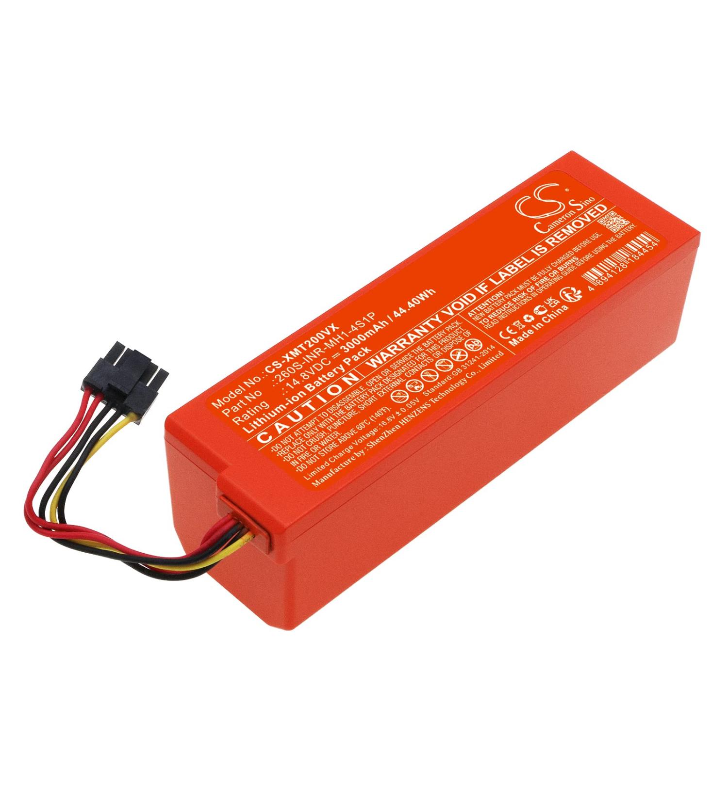 Battery Replacement for MJST1S 2 Pro & Mop 2 | Compatible with MJST1SHW 260S-INR-MH1-4S1P | International Shipping Available - Buy Online on GoSupps.com
