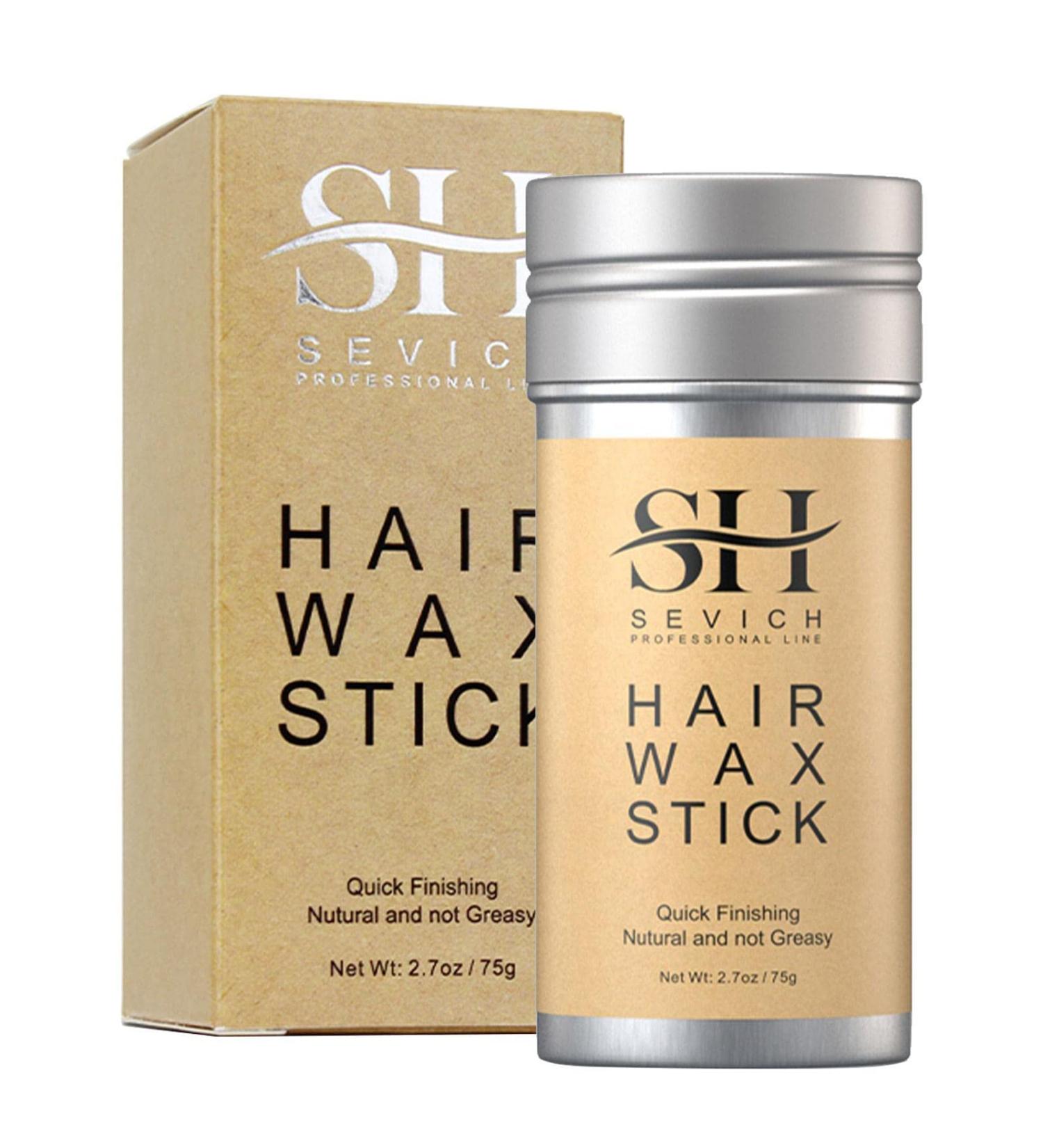 Hair Wax Stick Portable Moisturizing Wig Stick Long-Lasting Hair Pomade Smoothing and Slick Stick for Wigs Non-Greasy Flyaways Styling Hair Gel Stick for Men Women 1pcs - Buy Online on GoSupps.com