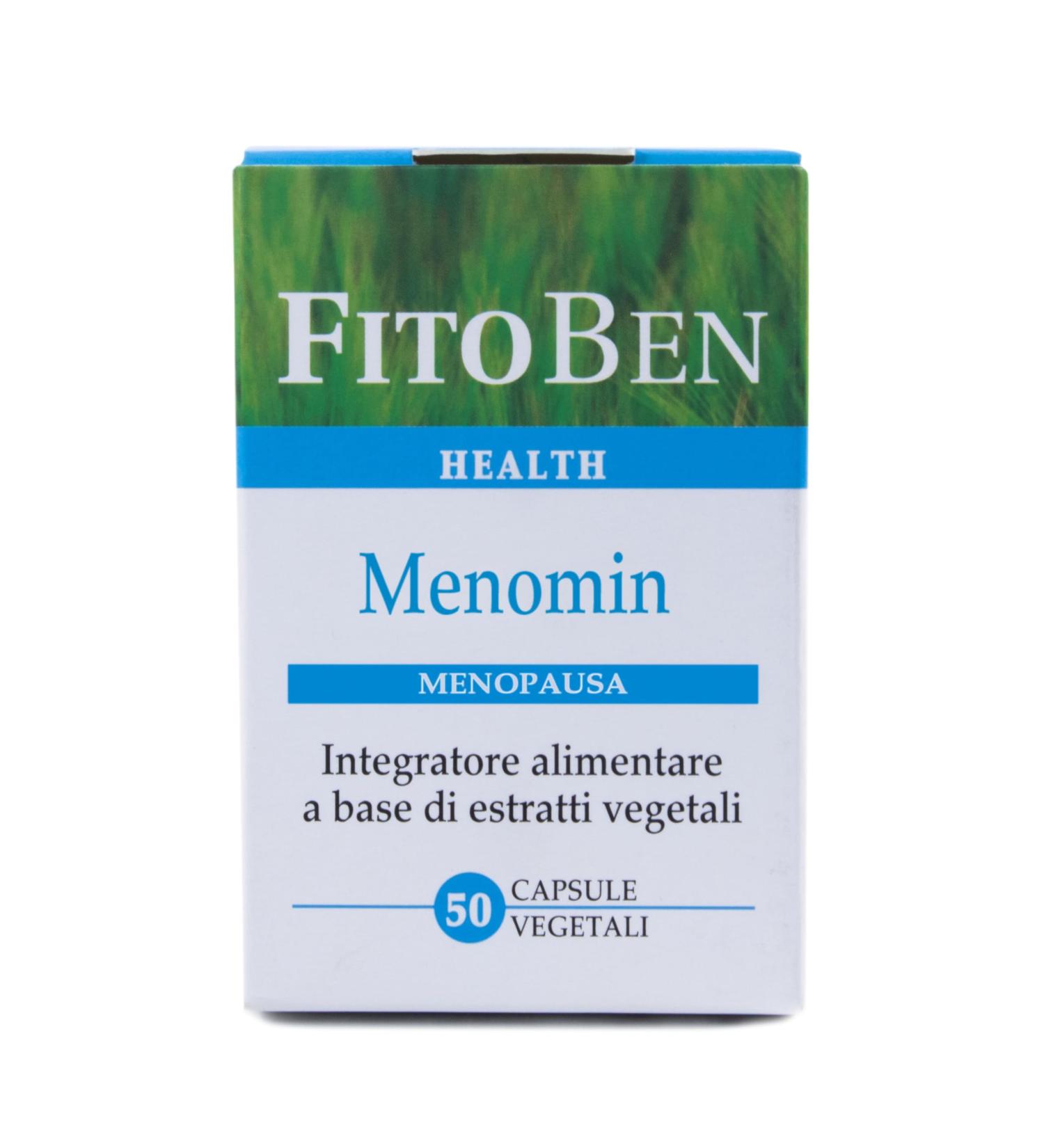  Fitoben Fitoben | Menomin natural supplement for menopausal symptoms. With soy isoflavones dioscorea agnocaste and hawthorn. 50 vegetable capsules. - Buy Online on GoSupps.com