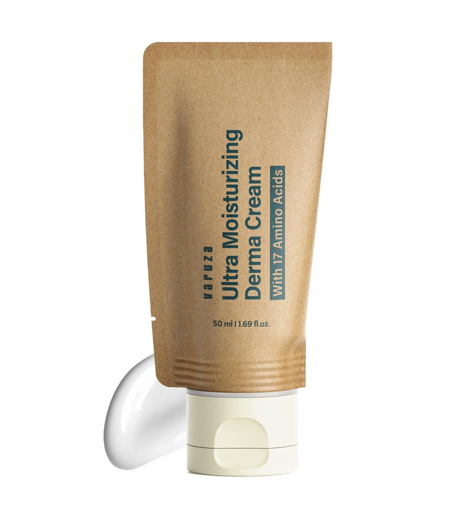 Varuza Ultra Moisturizing Derma Face Cream 1.69 fl oz - Vegan Certified Korean Skin Care - Buy Online on GoSupps.com