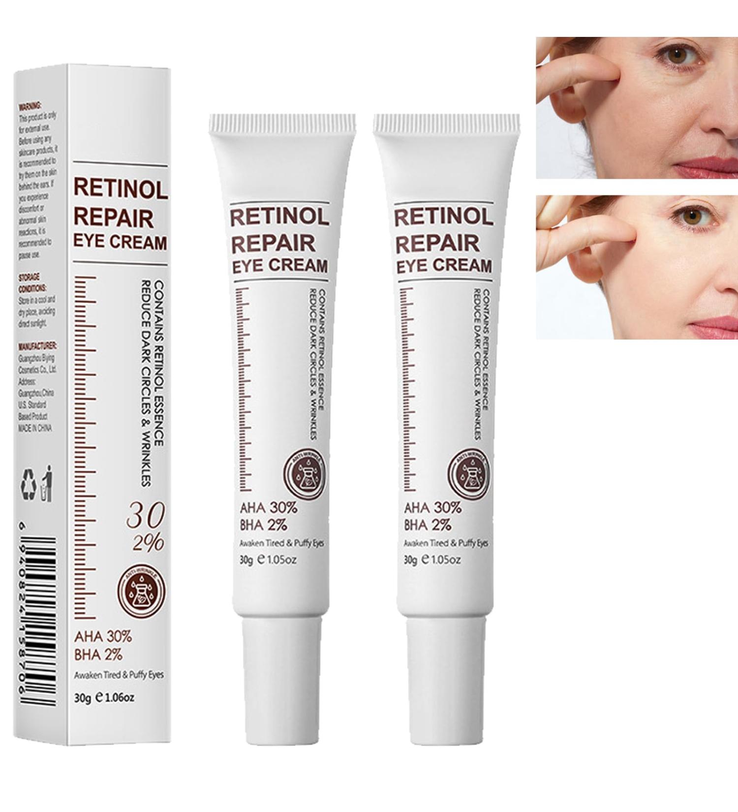 Retinol Eye Cream With Retinol Serum Eye Cream For Dark Circles Puffy Eyes Wrinkle Anti-Aging Eye Creams Moisturize Hydrate Improve Women Eye Contour Eye Cream for Dark Circles - Buy Online on GoSupps.com