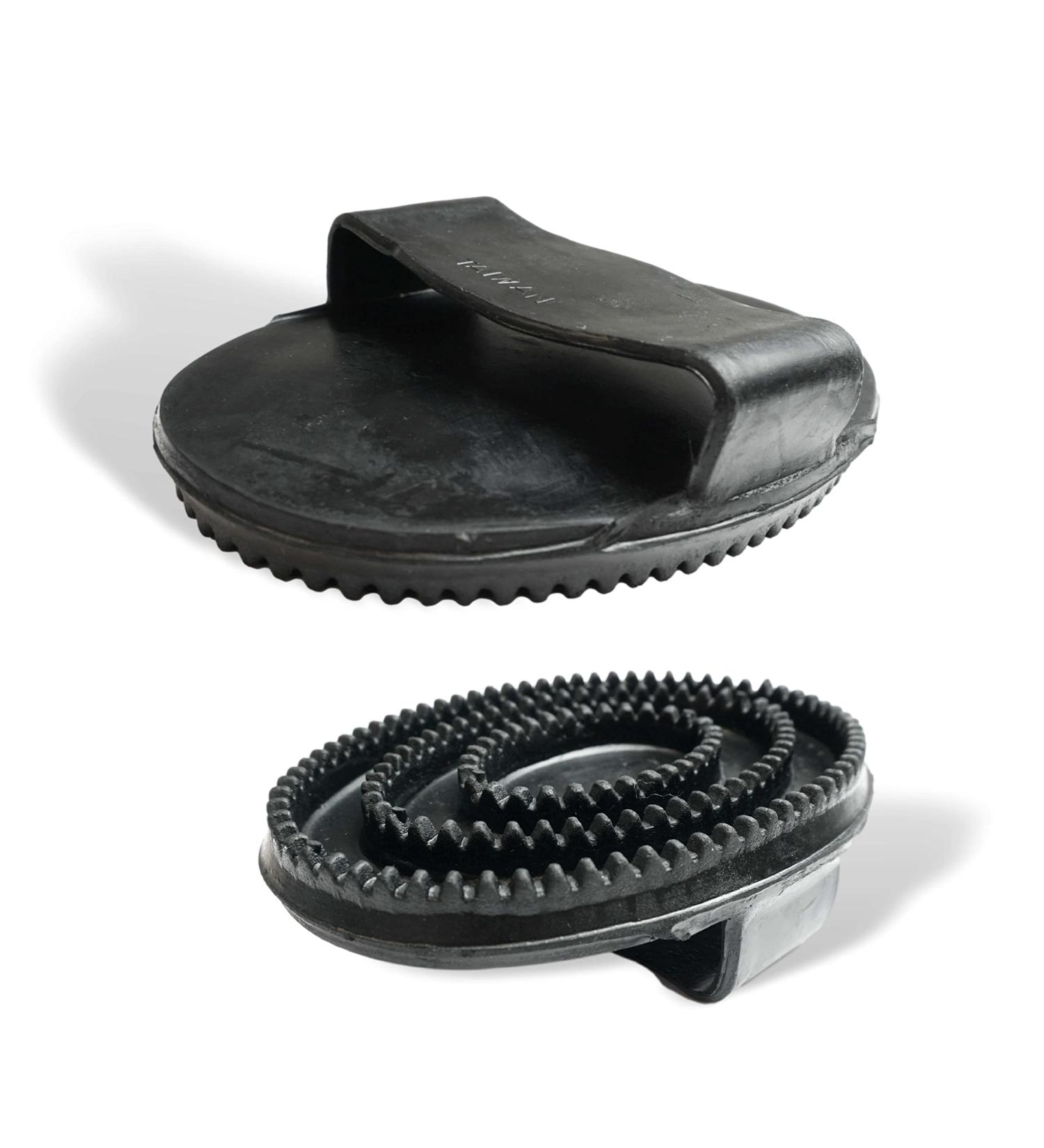Rubber Grooming Seal Brush for Horses Dogs & Cats - Ideal for Cleaning & Massaging - Healthy Pet Care - Buy Online on GoSupps.com