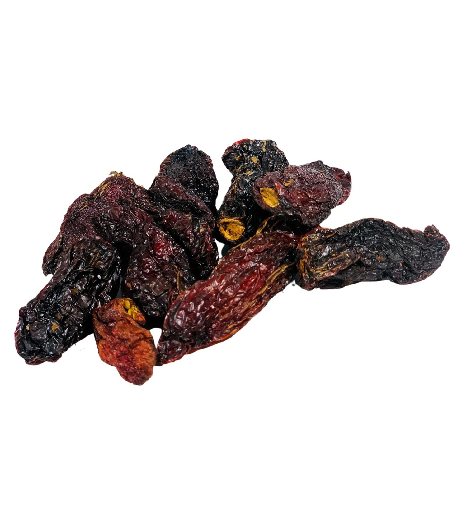 Dried Morita Peppers (Chile Morita) //Chipotle// Weights: 57 GR 170 GR 340 GR 510 GR 822 GR (170 GR) - Buy Online on GoSupps.com