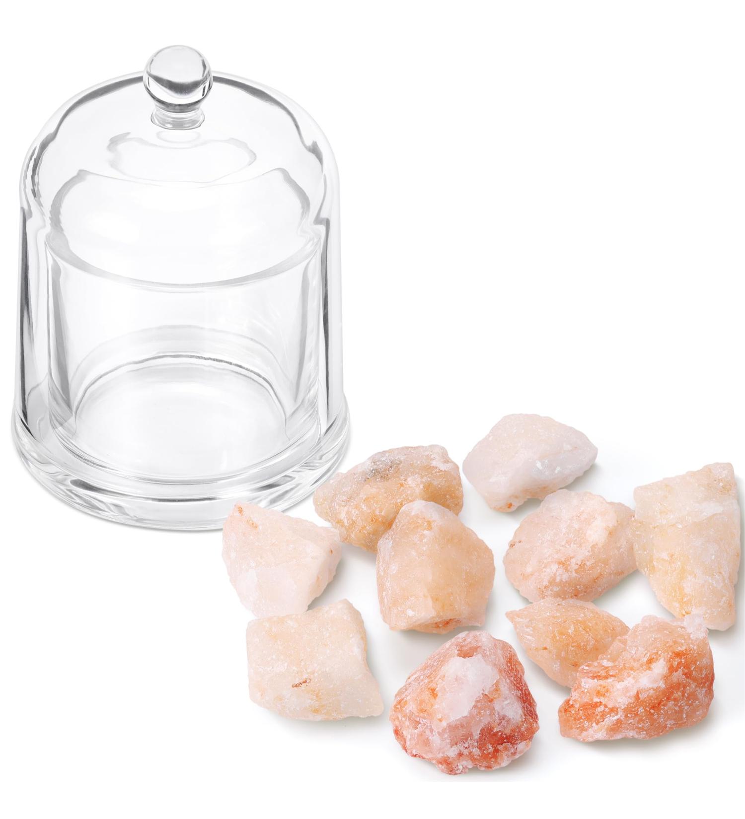 Buy Navaris Pink Salt Crystal Aroma Diffuser - Wireless Essential Oil & Fragrance Diffuser for Lasting Scent | International Shipping Available - Buy Online on GoSupps.com