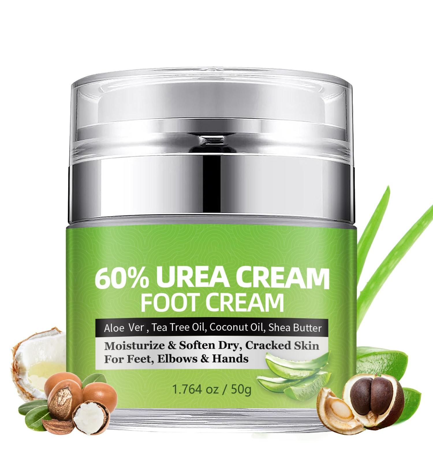 LinBomZony 60 Urea Cream with 2 Salicylic Acid Maximum Strength Foot and Hand Moisture Cream for Dry Cracked Skin Unscented Callus Remover Peeling for Dead Skin 1 piece - Buy Online on GoSupps.com
