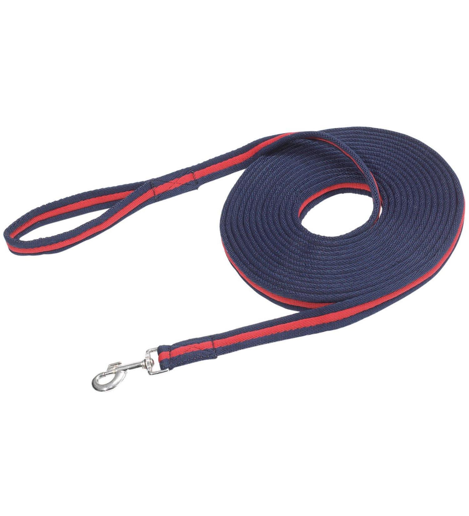 Busse Longe Soft Black/Red - 8m Long Durable Longe Line for Horses | International Shipping Available - Buy Online on GoSupps.com