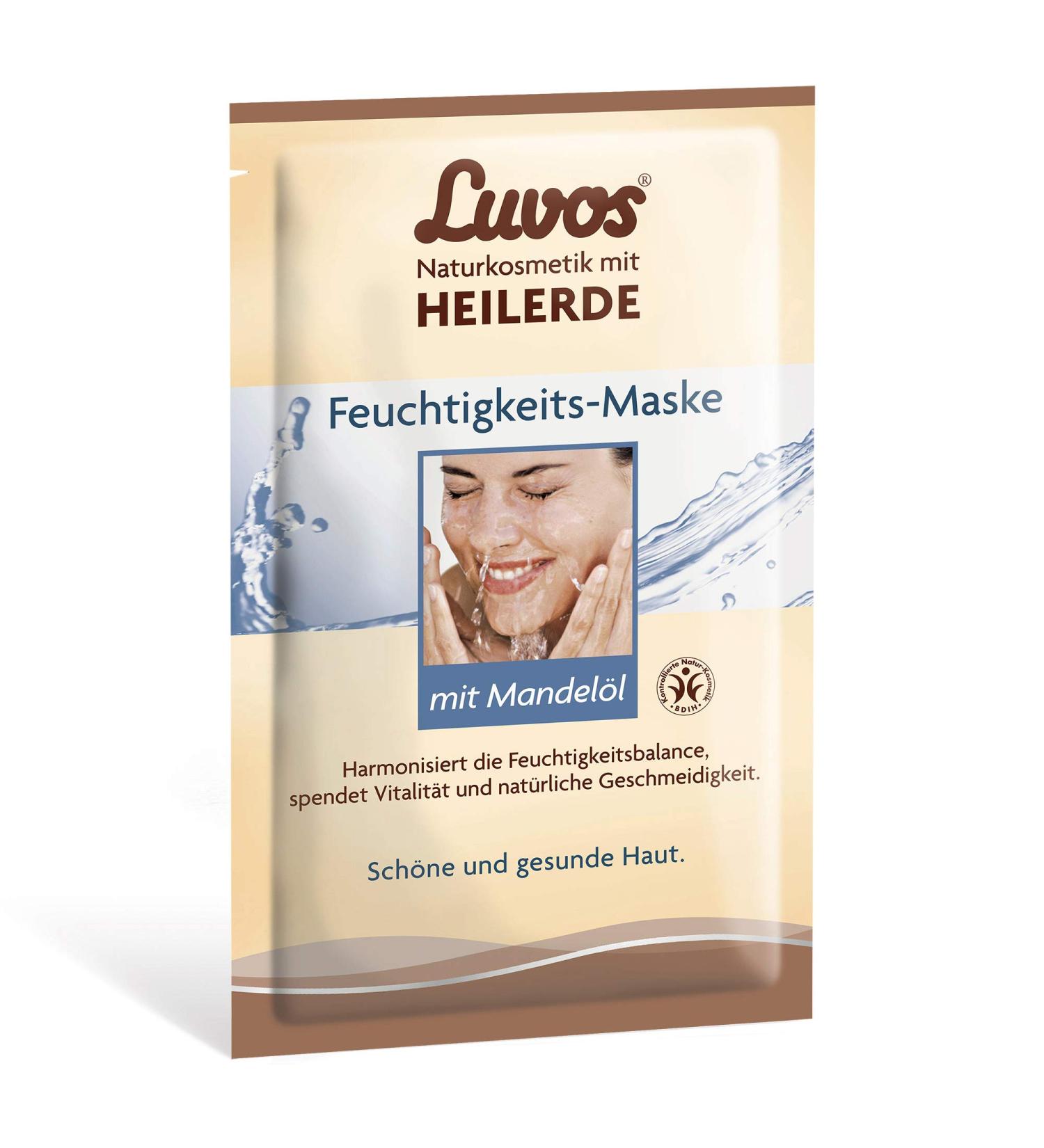 Luvos Facial Mask Moisture - Hydrating Pack of 5 (2x7.5 ml) | Shop Now for Global Shipping - Buy Online on GoSupps.com