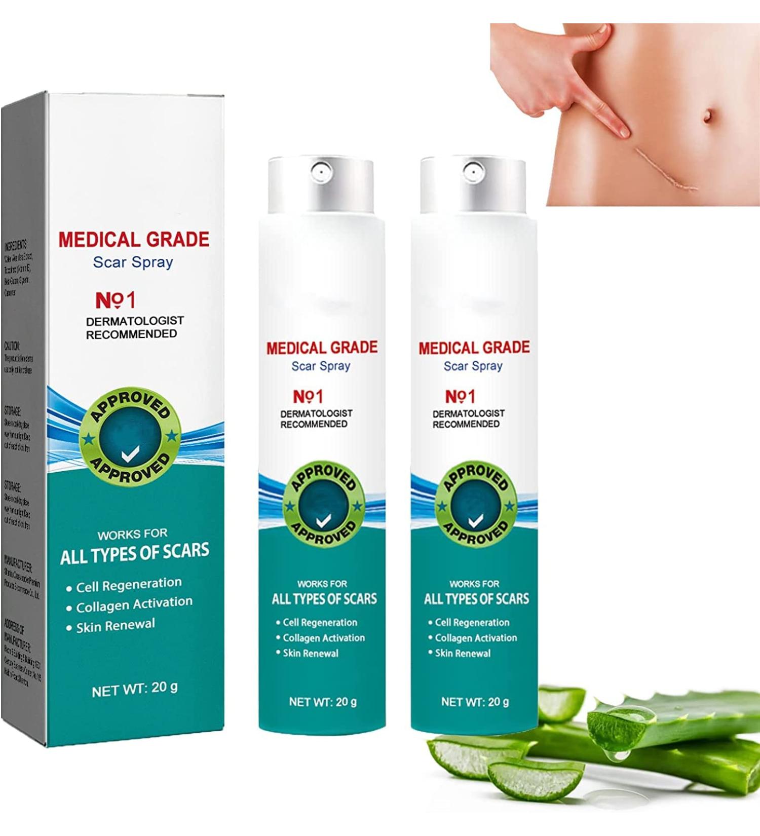 2Pack Scar Remove Advanced Spray - Acne Treatment & Dark Spot Remover for Acne Prone Skin - Buy Online on GoSupps.com