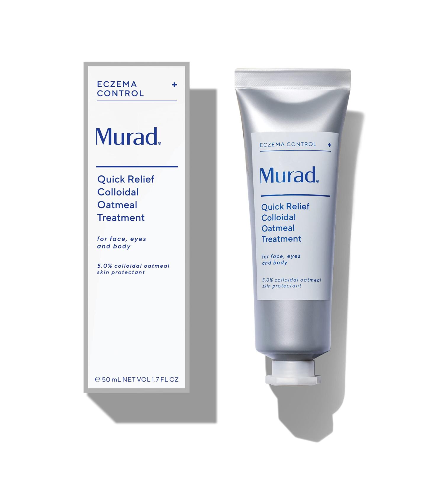 Murad Eczema Control Cream - Quick Relief for Itchy Skin & Eczema Rash | Soothing Colloidal Oatmeal Treatment 1.7 Fl Oz - Buy Online on GoSupps.com