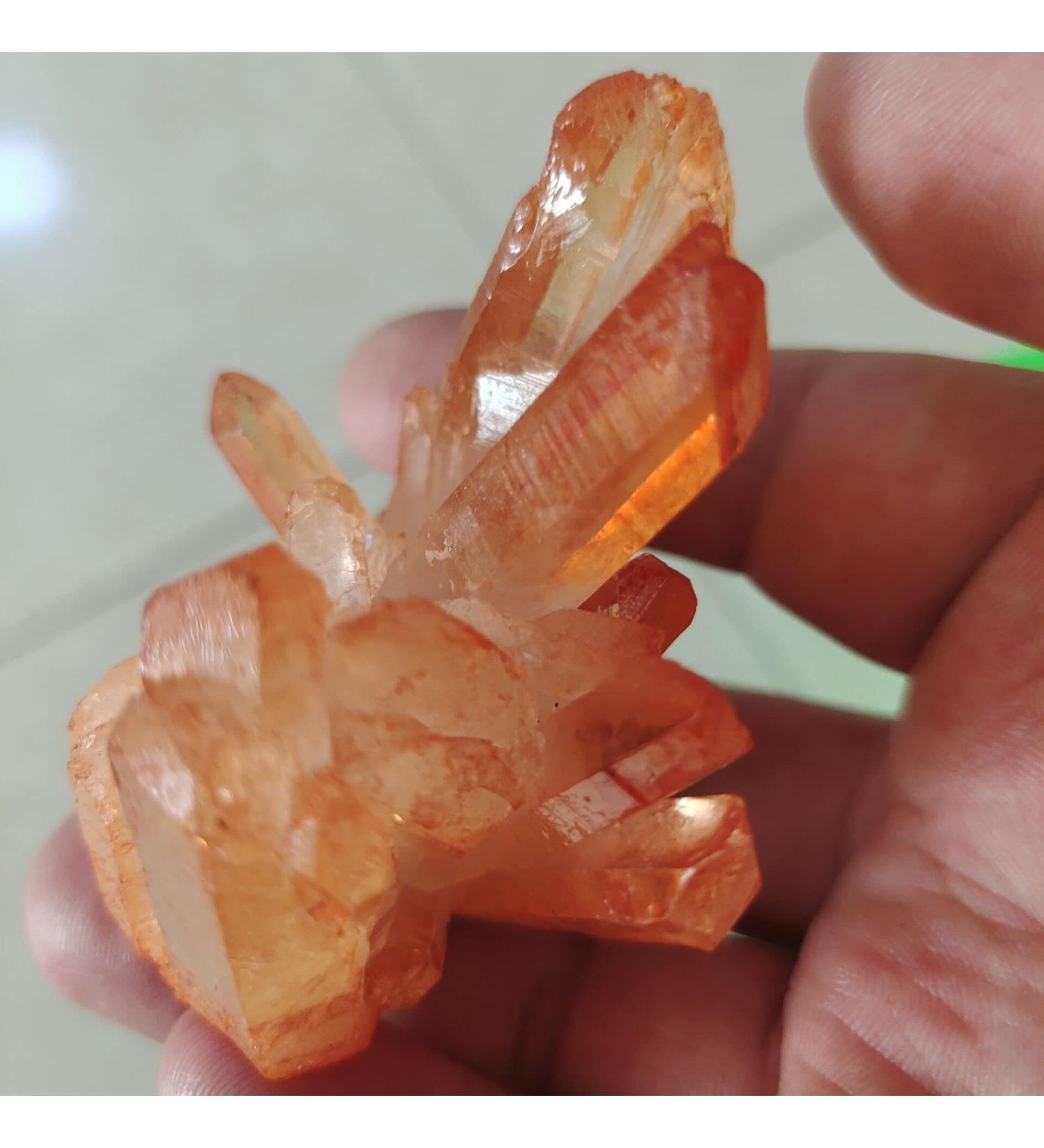 Specimen 1pcs 100-150g Natural Yellow Crystal Cluster Smokey Crystal Crystal ZJGIDTEM - Buy Online on GoSupps.com