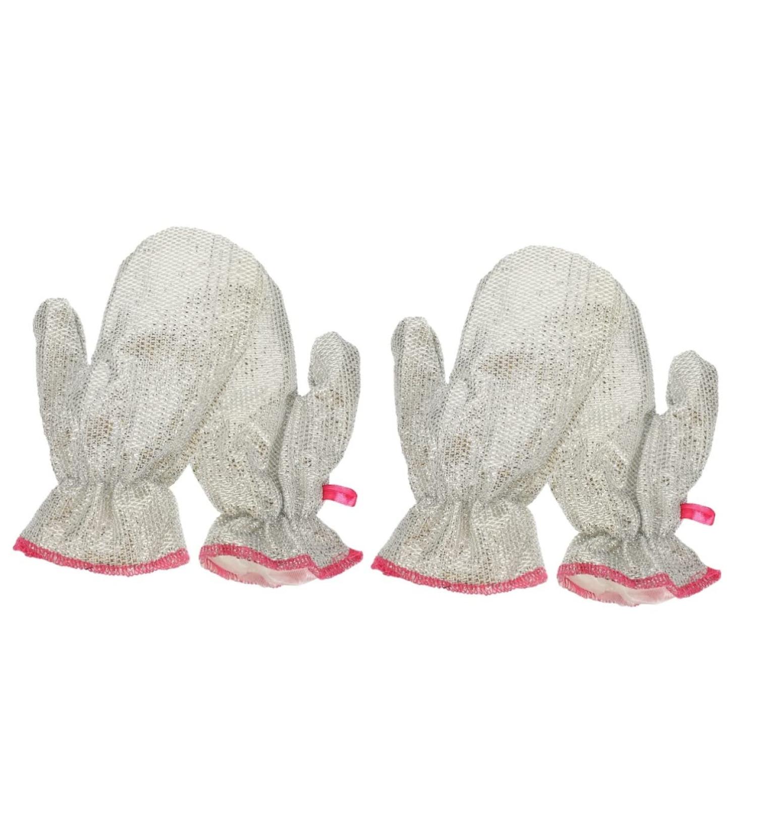 Work Glove 2 Pairs of Comfortable Pot Household Plate for Dishwashing Washing Essentials Dishes Cleaning Scrubbing Cleaner Dusting Tool Glove Gloves Washable Mittens Pan Bathroom R - Buy Online on GoSupps.com