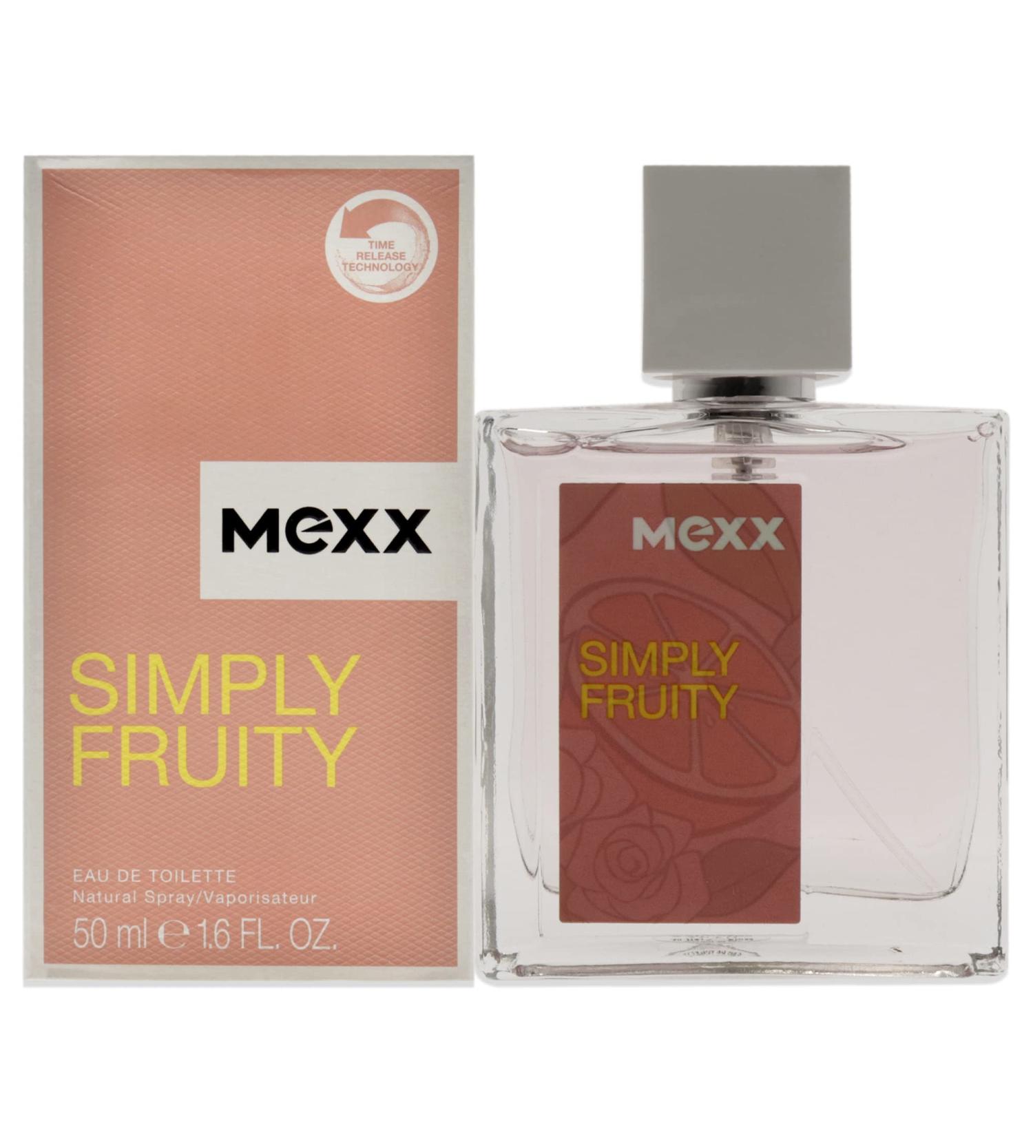 Mexx Simply Fruity Eau de Toilette Spray 1.6 Fl Oz Simply Fruity 1.6 Fl Oz (Pack of 1) - Buy Online on GoSupps.com