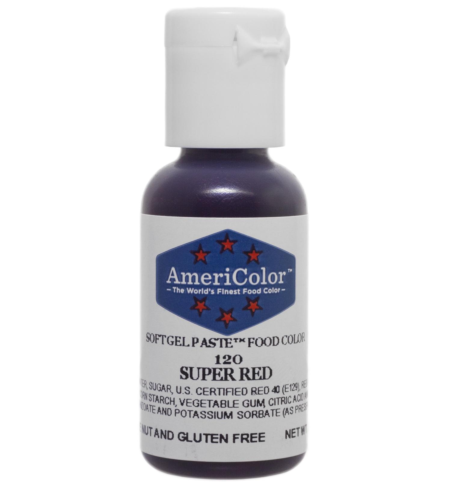 AmeriColor Super Red Soft Gel Paste, .75oz
