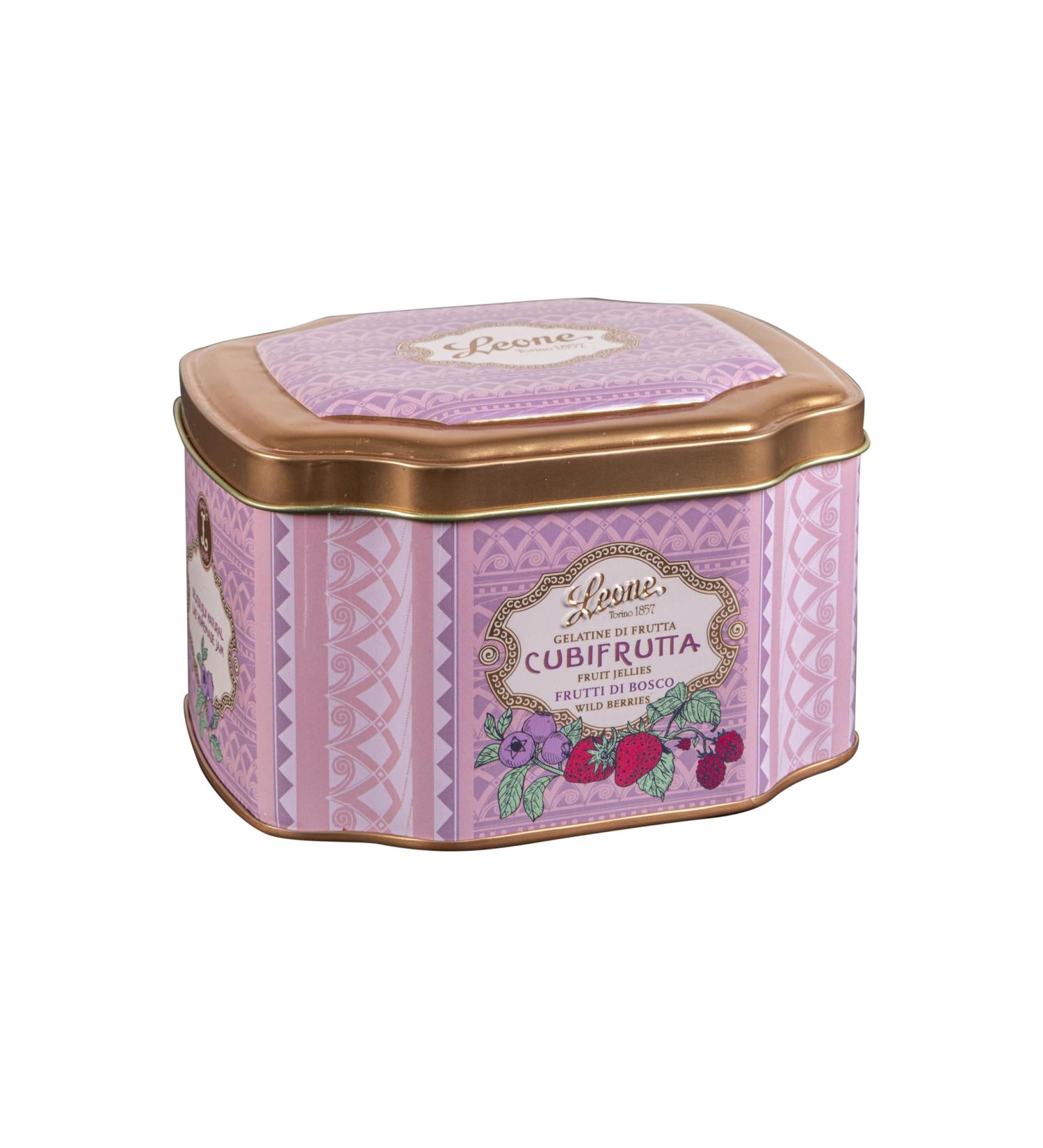  Pastiglie Leone Pastiglie Leone Torino Since 1857 Cubifruit Gelatin Tin Citrus 200 g Tin - Buy Online on GoSupps.com