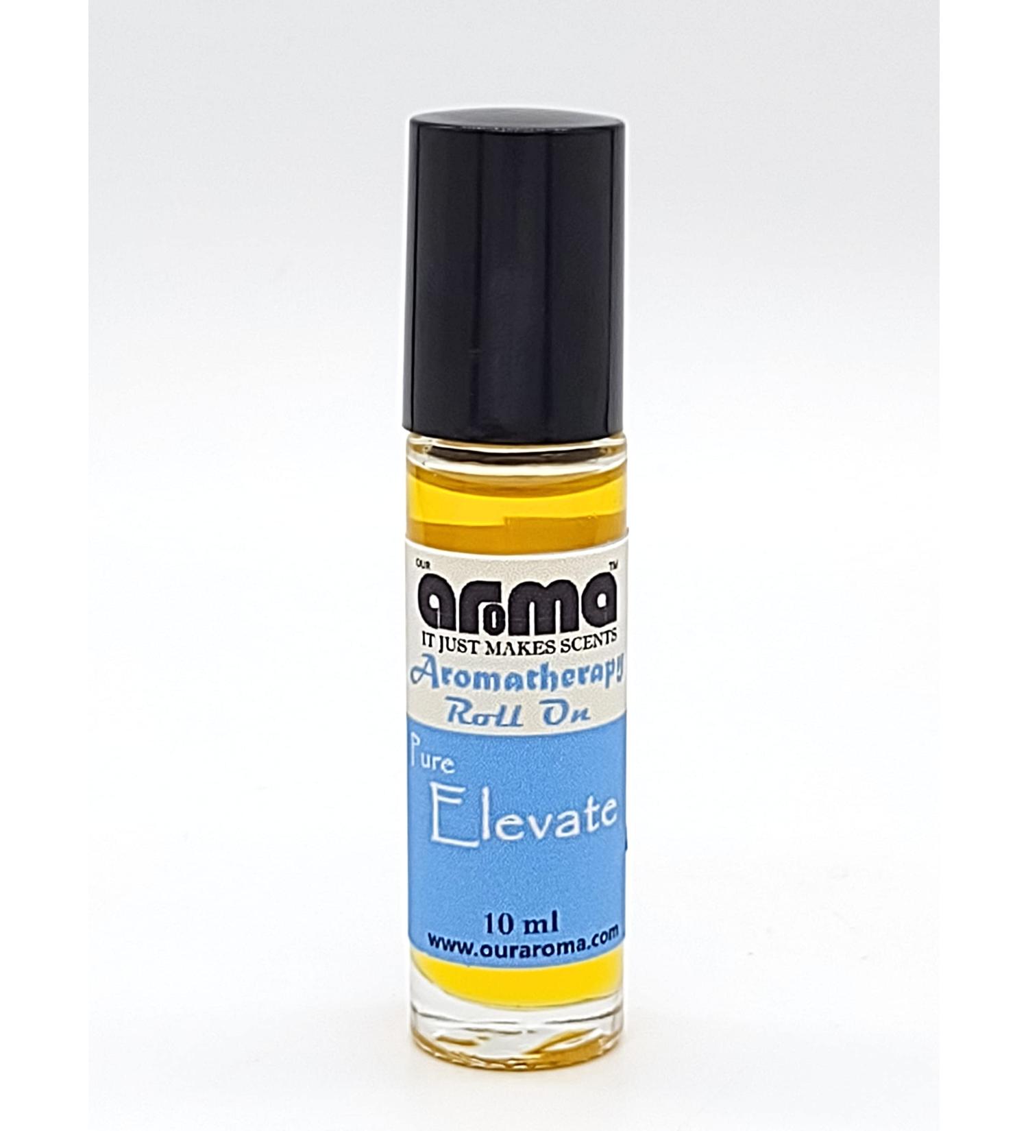 All-Natural Aromatherapy Roll-On (Elevate) - Essential Oil Blend for Relaxation & Wellness | Shop Internationally - Buy Online on GoSupps.com