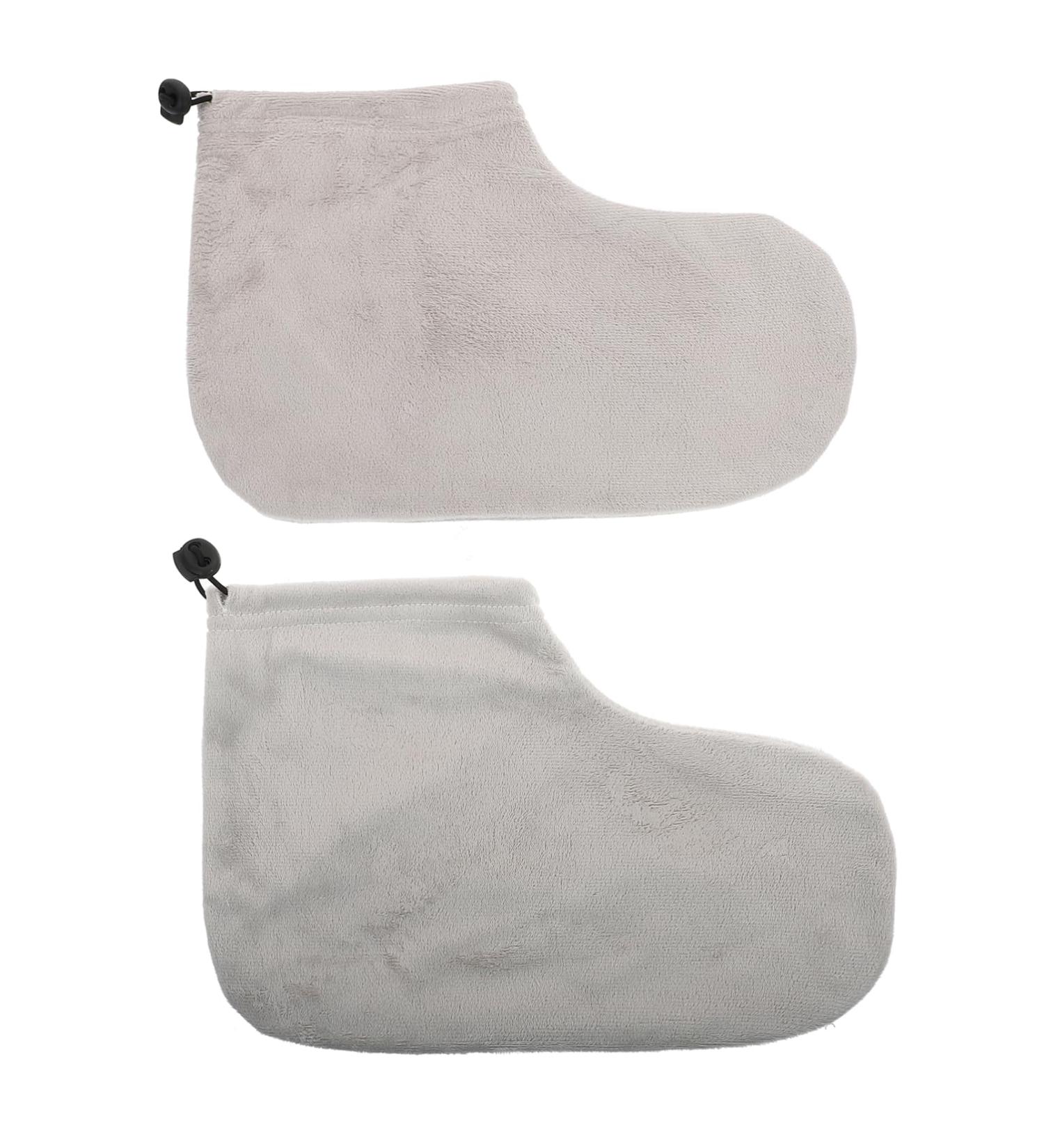 FRCOLOR 1 Pair Wax Warm Foot Cover Paraffin Wax Foot Covers Heated Glove Paraffin Wax Booties Paraffin Wax Warmer Spa Gloves Simple Paraffin Wax Foot Wear Cover Mittens Cotton Tool - Buy Online on GoSupps.com