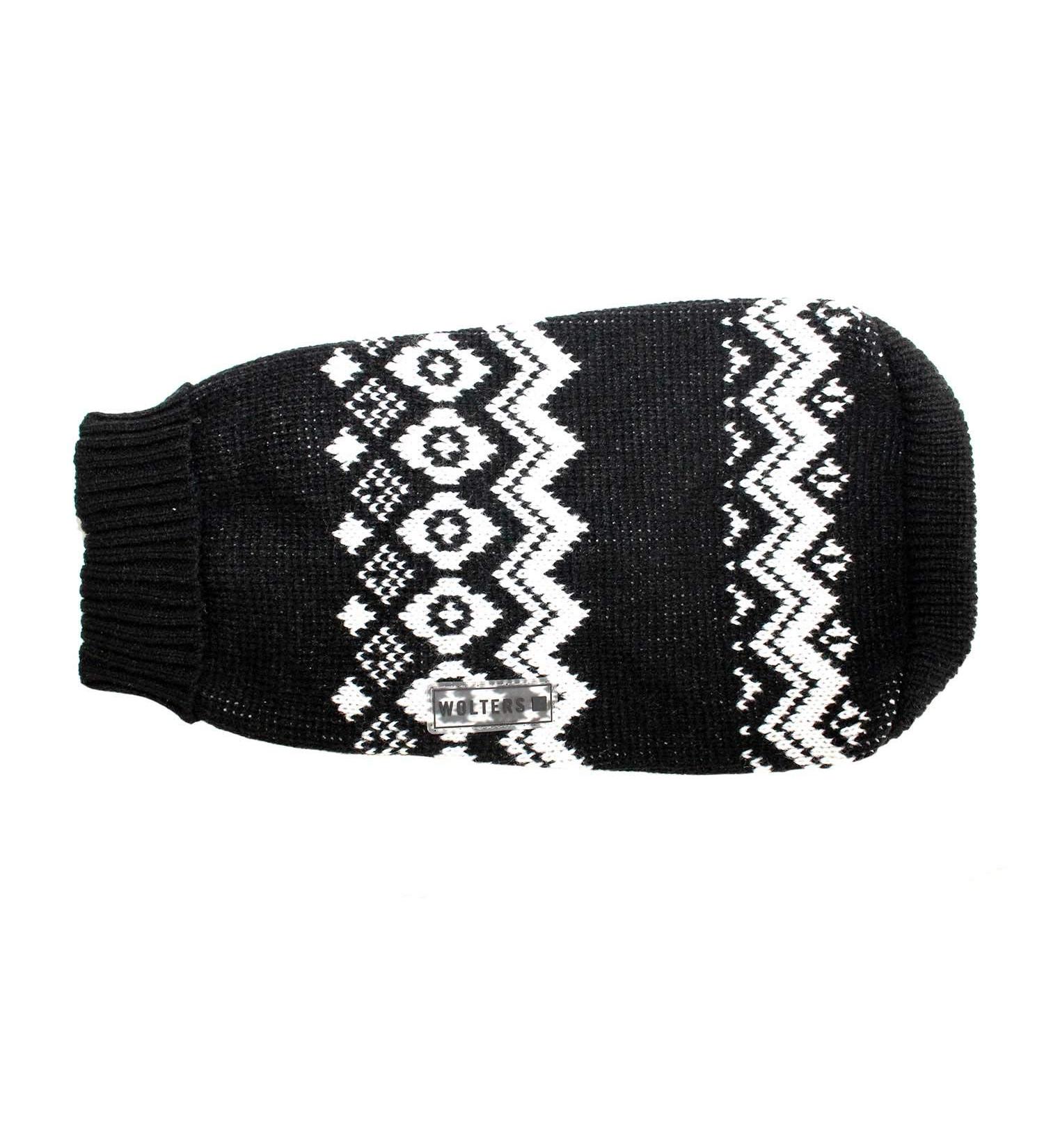 Wolters Norwegian Sweater 45cm - Black/White | Premium Quality International Shipping - Buy Online on GoSupps.com
