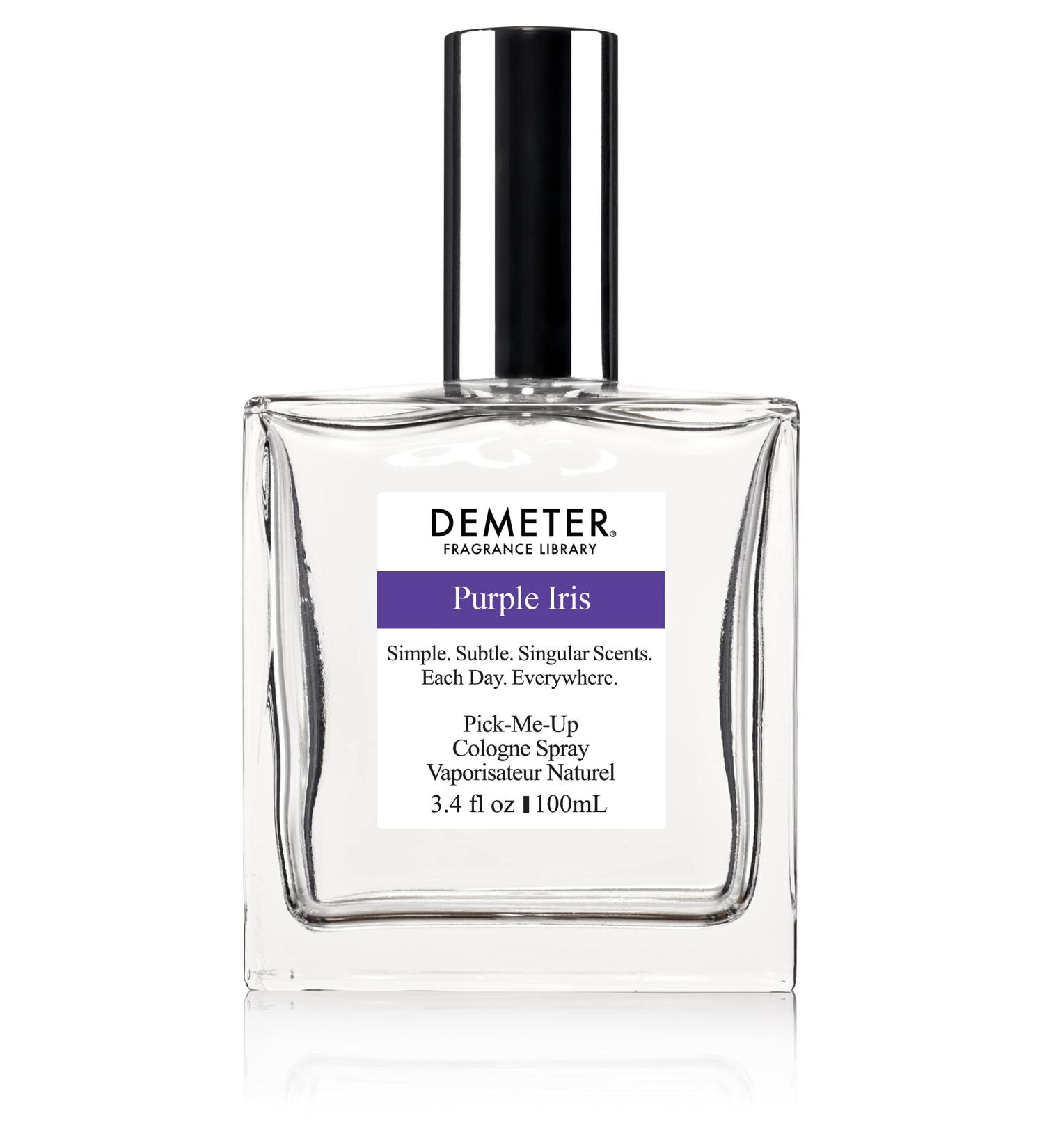 DEMETER Fragrance Library 3.4 oz Cologne Spray - Purple Iris Purple Iris 3.4 Fl Oz (Pack of 1)