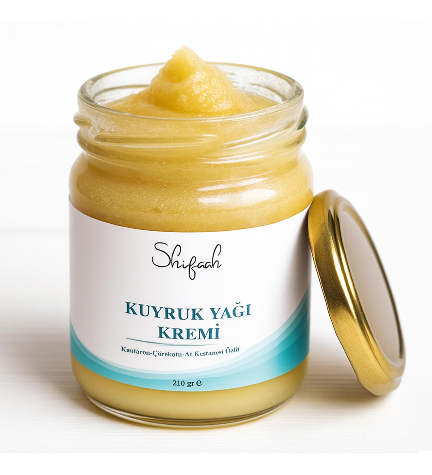 shifaah Tail Fat Cream 210 gr Natural Hydration & Skin Repair Natural Beef Tallow Cream for Joint Comfort Skin Hydration & Repair - Buy Online on GoSupps.com