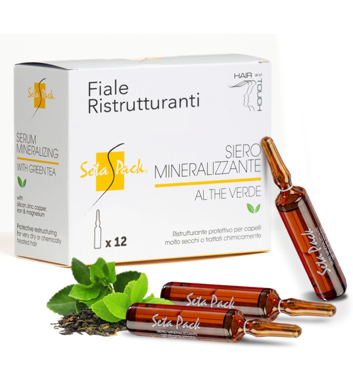 Hair and Touch The Verde Mineralizing serum 12 vials 10 ml - Buy Online on GoSupps.com