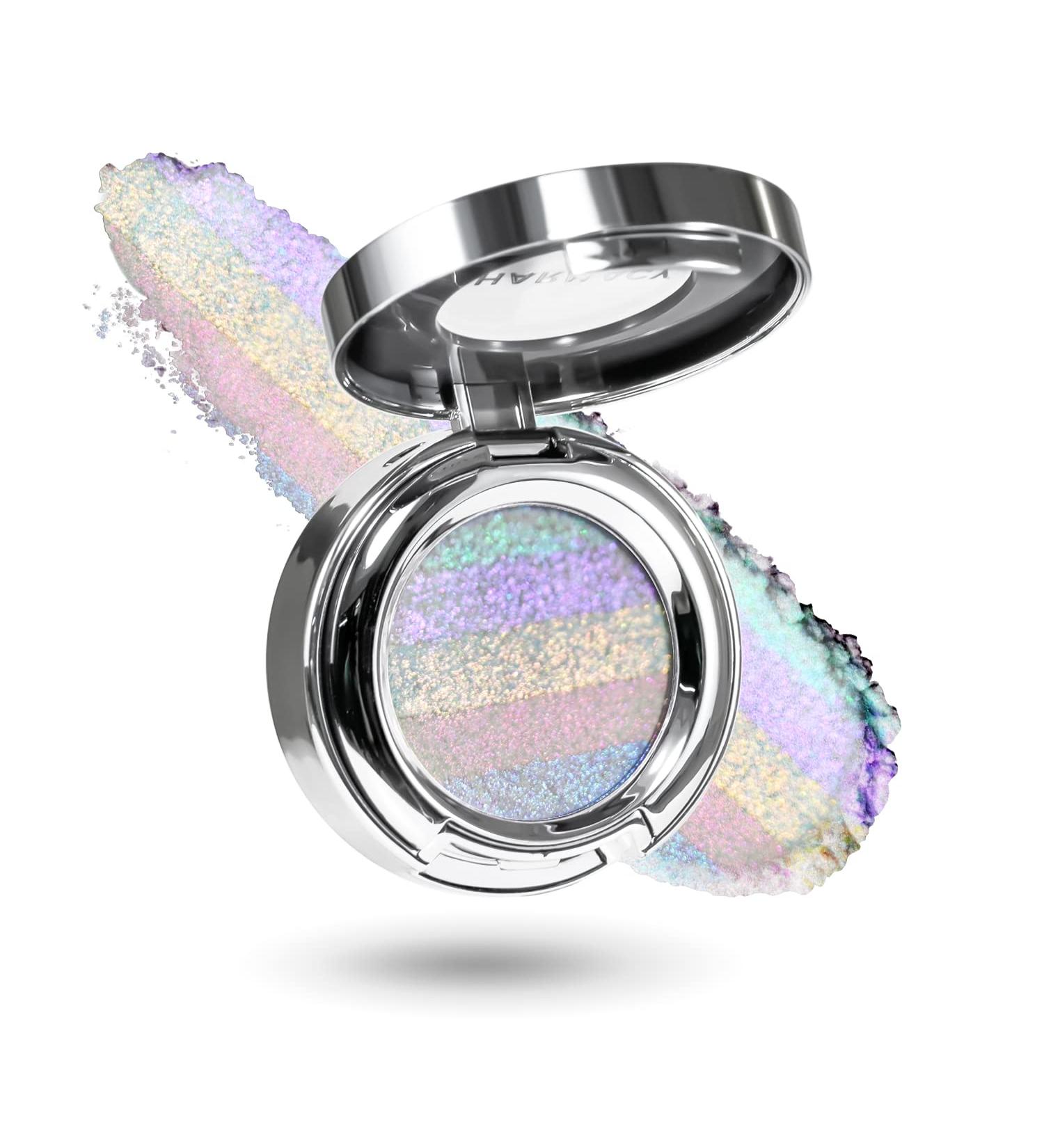 CHARMACY Multichrome Glitter Highlighter Palette | Shimmer Cream Contour & Brightening Illuminator | Hybrid Chameleon Makeup for Long-Lasting Glow | Cruelty-Free (701) - Buy Online on GoSupps.com