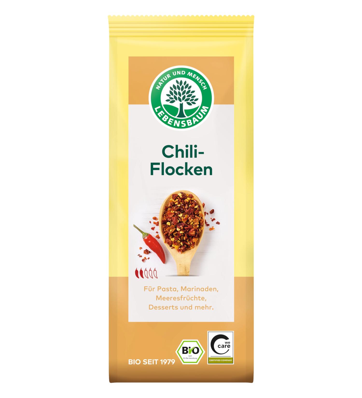  Lebensbaum Lebensbaum Organic Chili Flakes 1 Pack of 45g - Buy Online on GoSupps.com